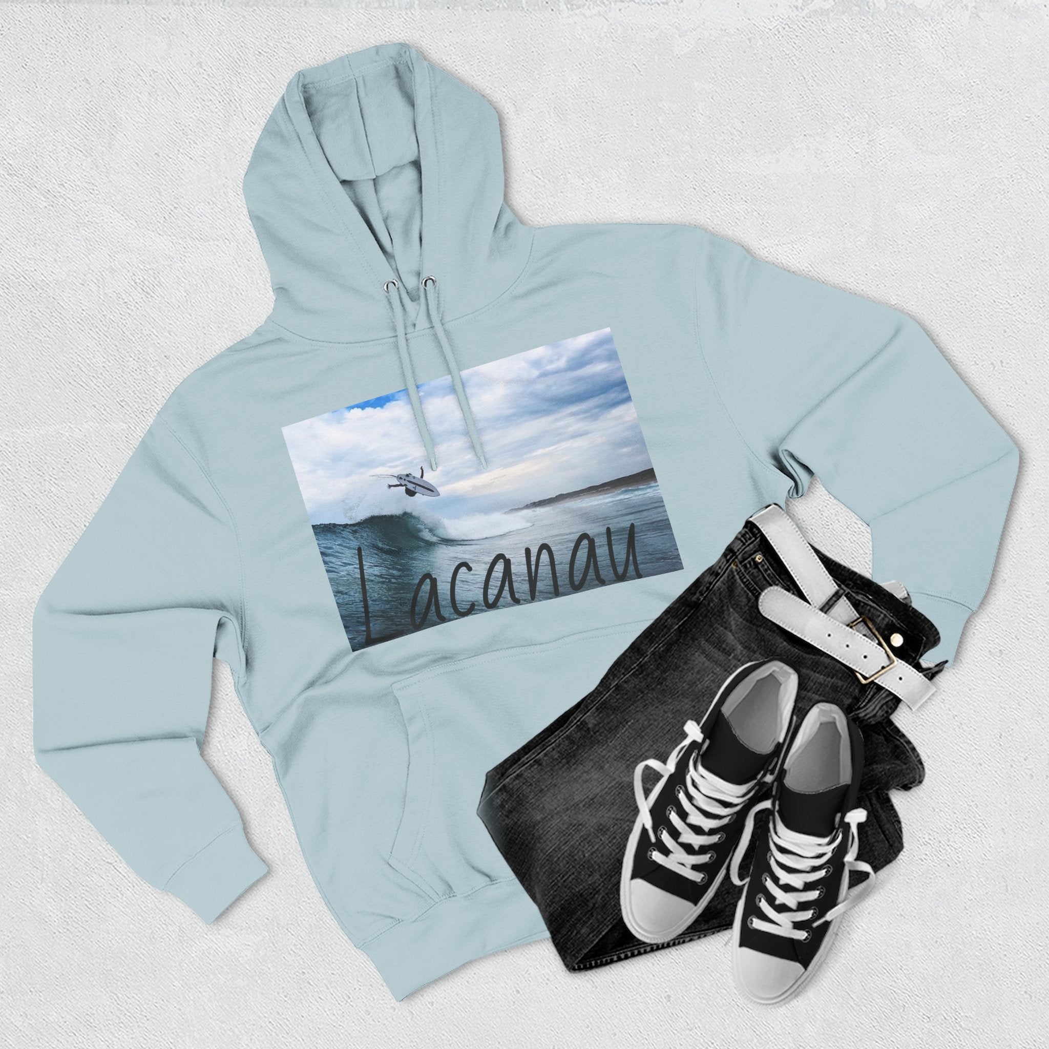Sweat à capuche unisexe Lacanau