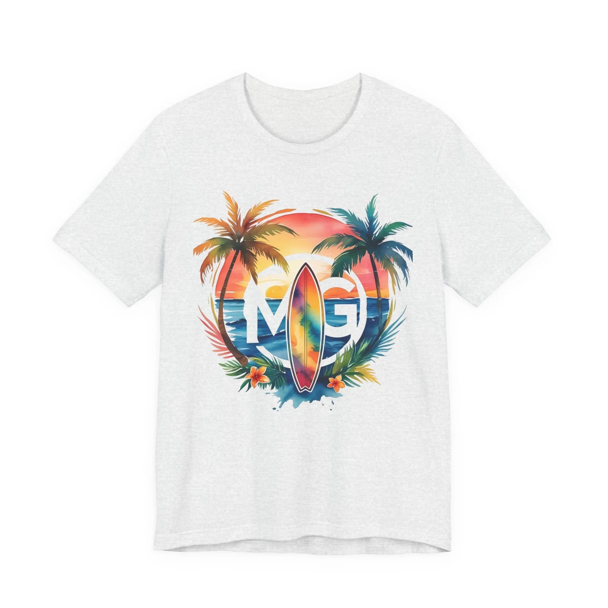 T-shirt unisexe Surf MG tropical