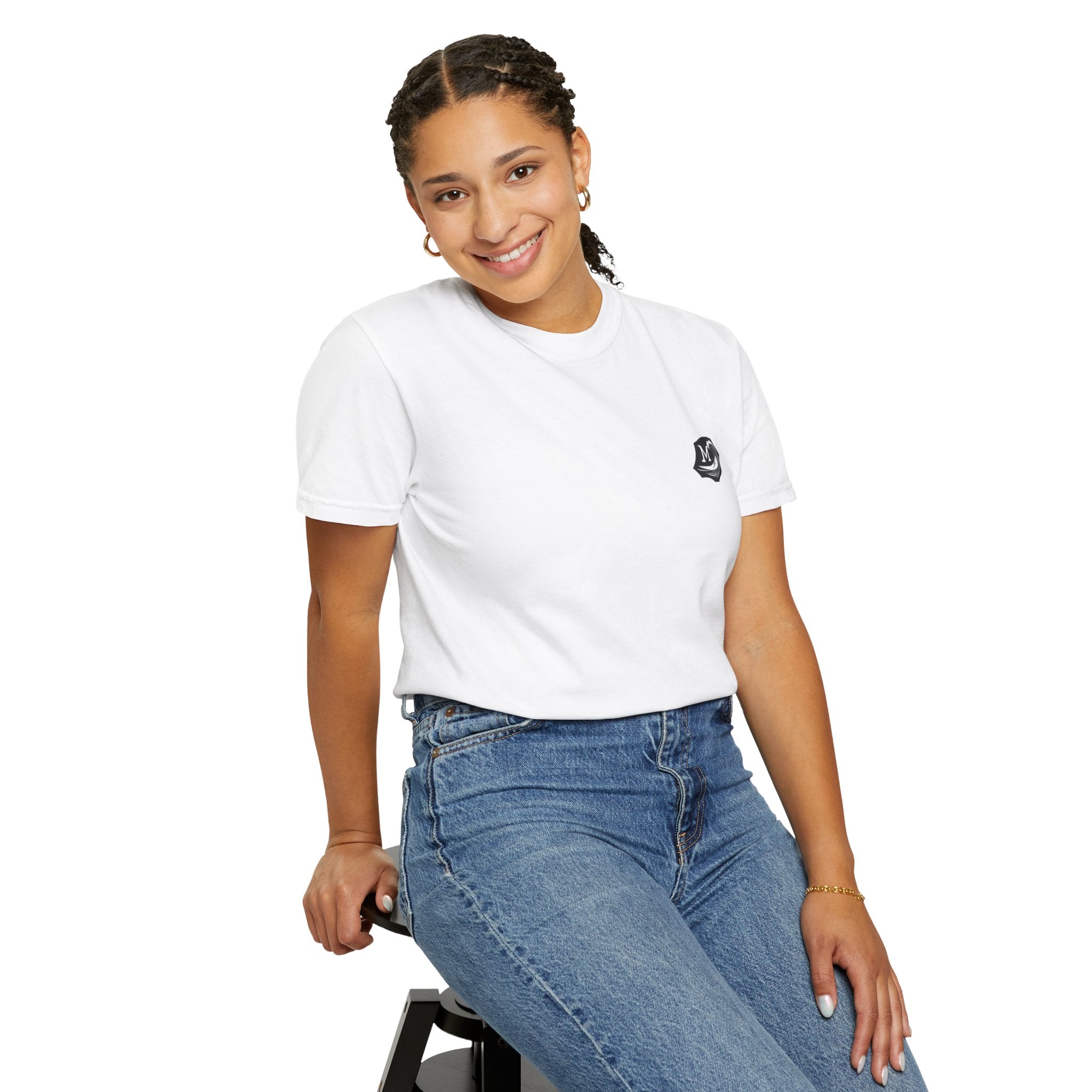 T-shirt MGSURFWEAR unisexe teint en vêtements Surfing Vibes