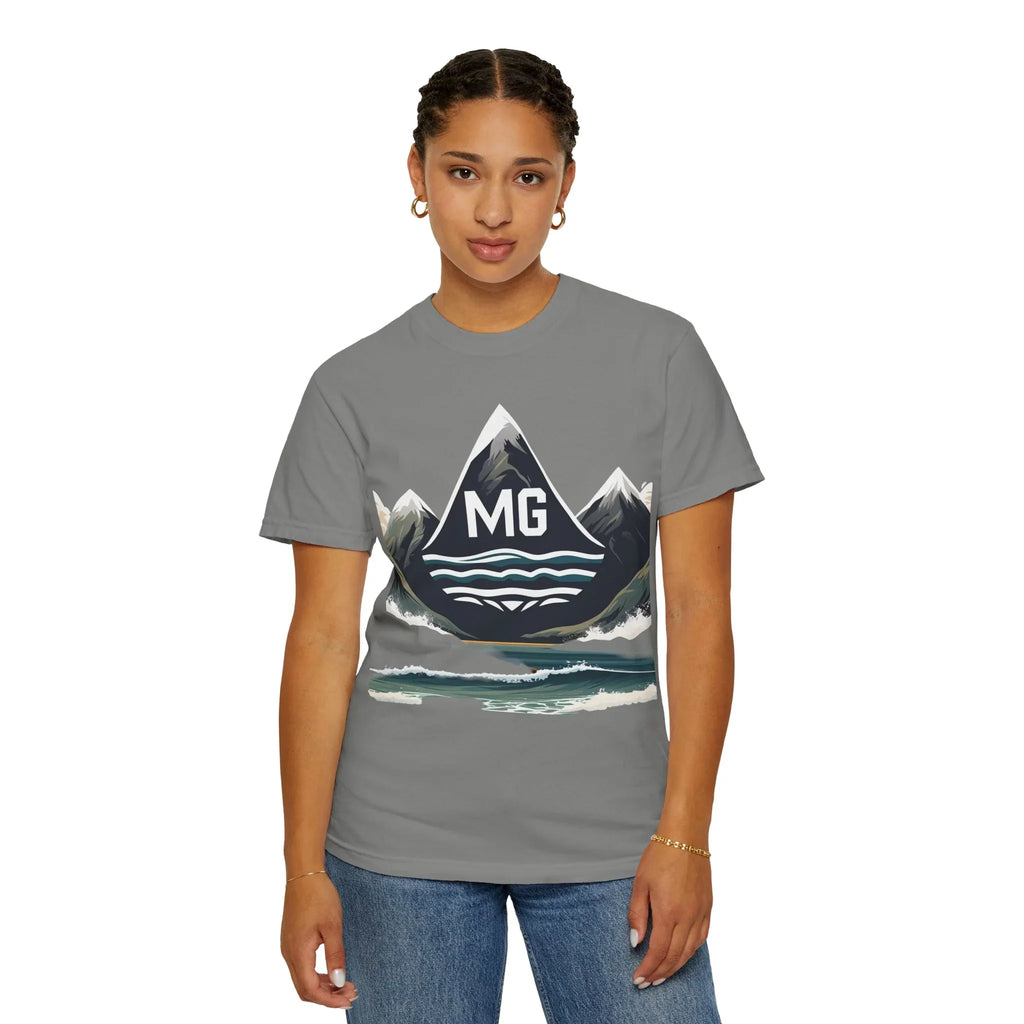 T-shirt unisexe Montagne et Mer