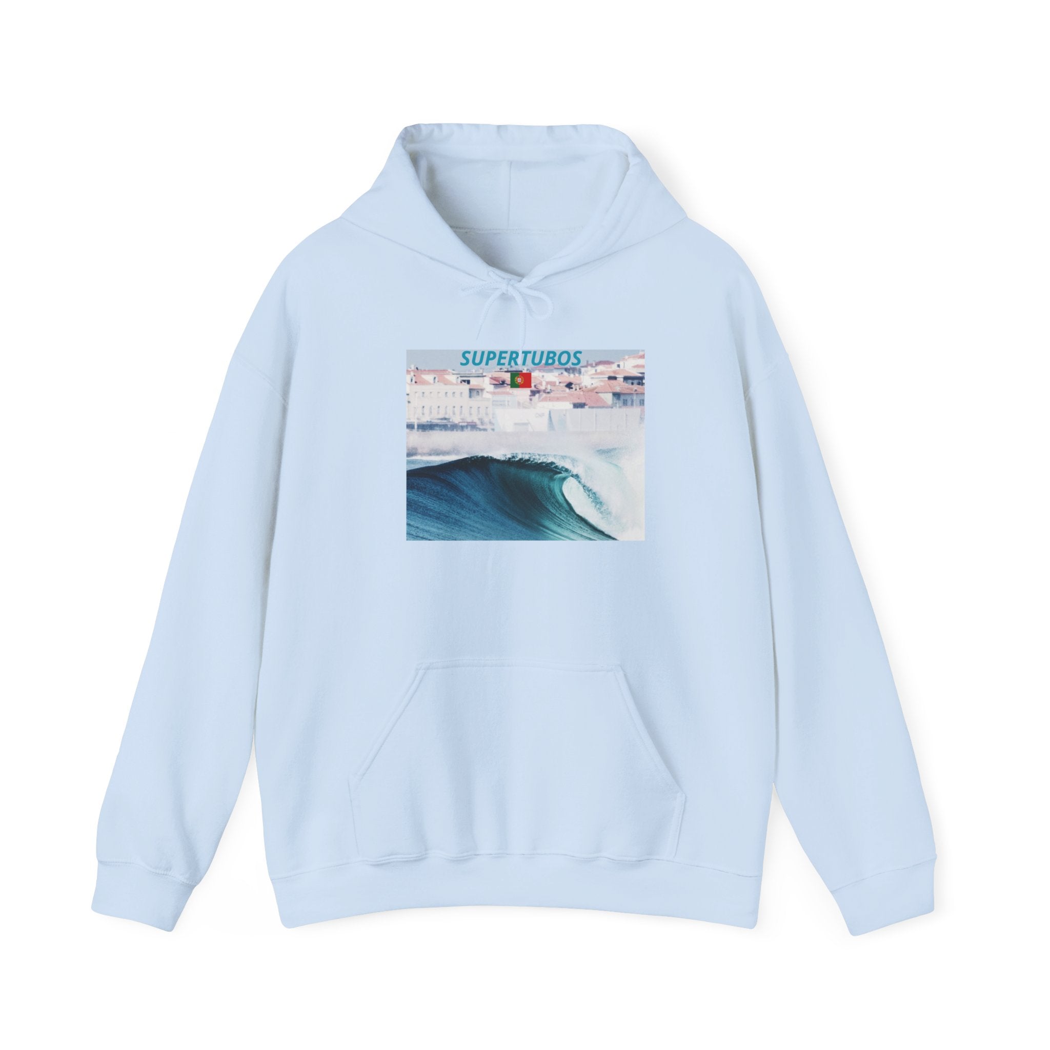 Sweat à capuche unisexe Surf Vibes - Vêtements de plage confortables, vêtements de surf, style d'été, cadeau parfait pour les amoureux de la plage