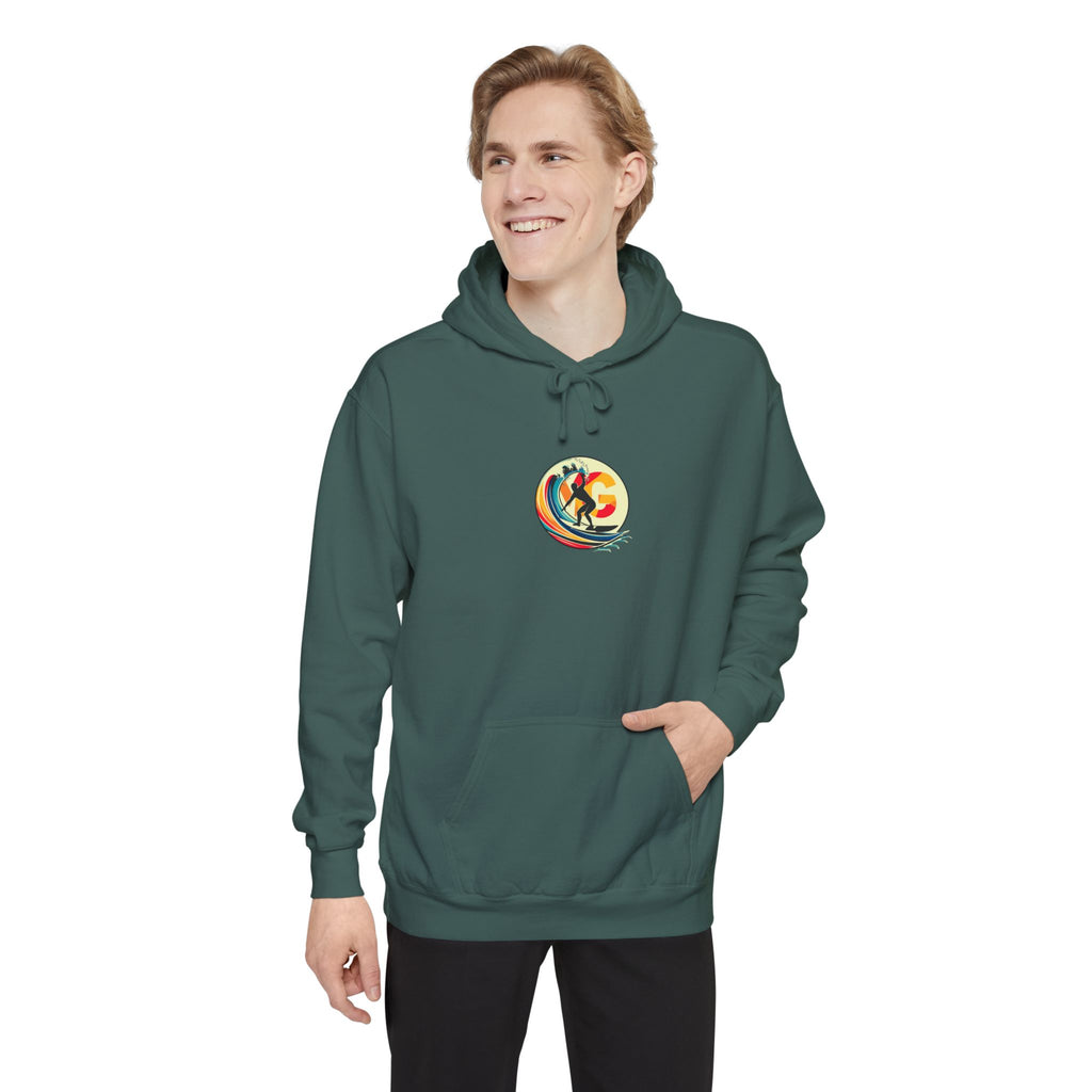 Sweat à capuche unisexe Surf Art
