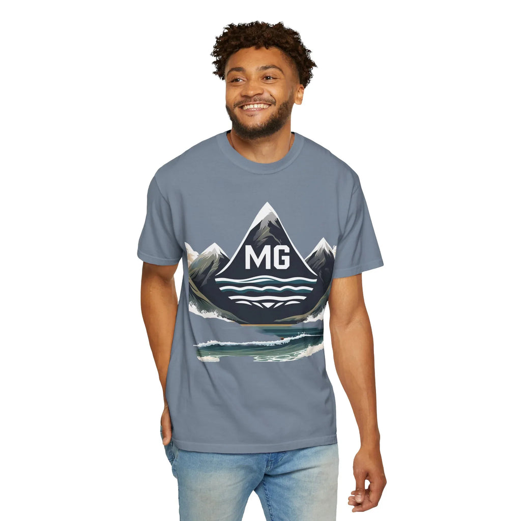 T-shirt unisexe Montagne et Mer