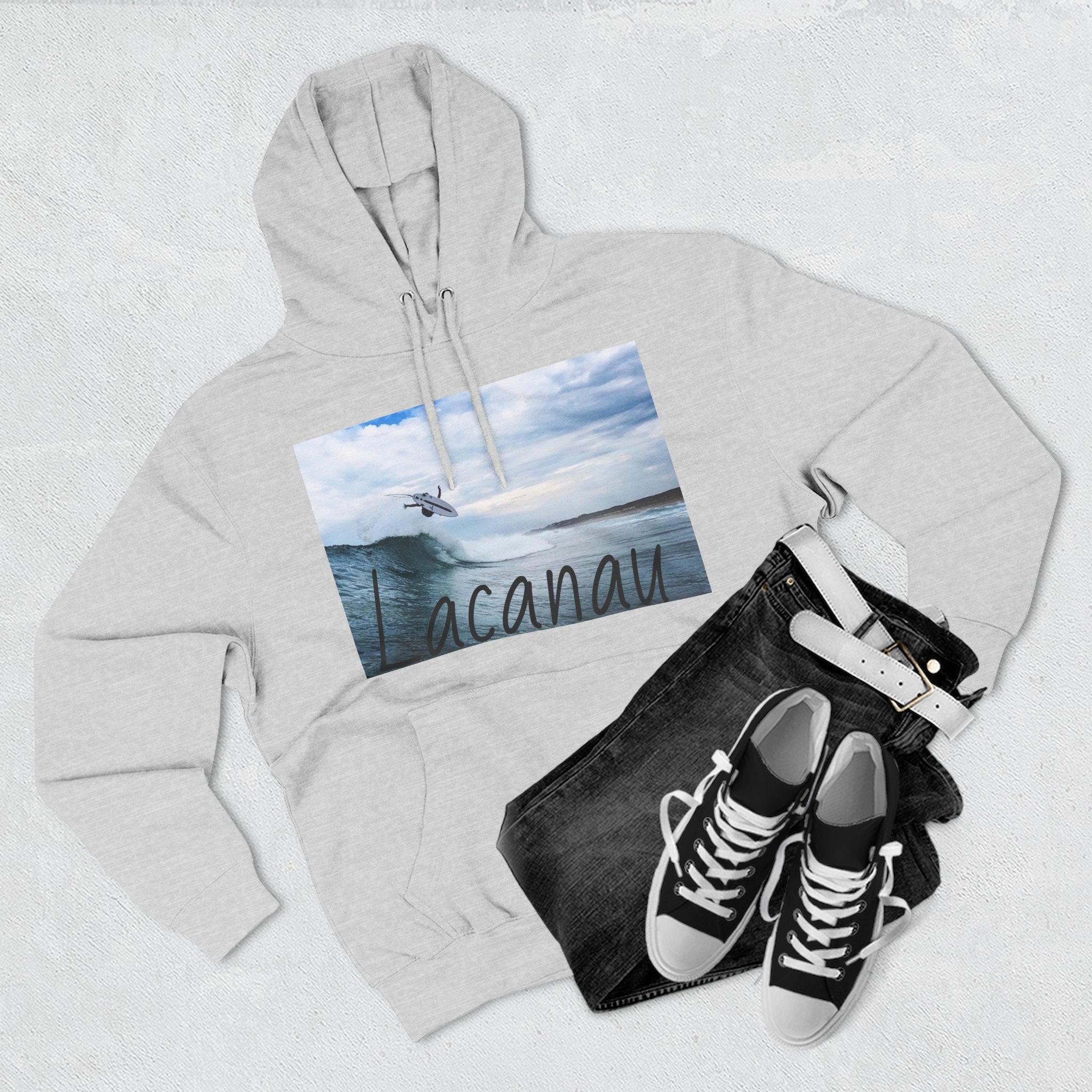 Sweat à capuche unisexe Lacanau