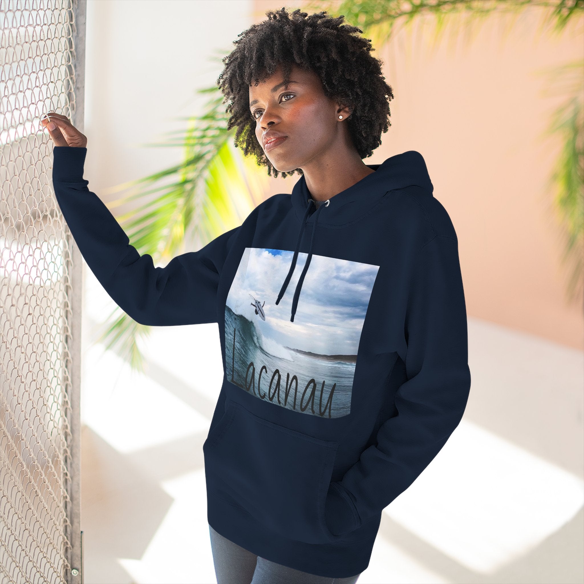 Sweat à capuche unisexe Lacanau