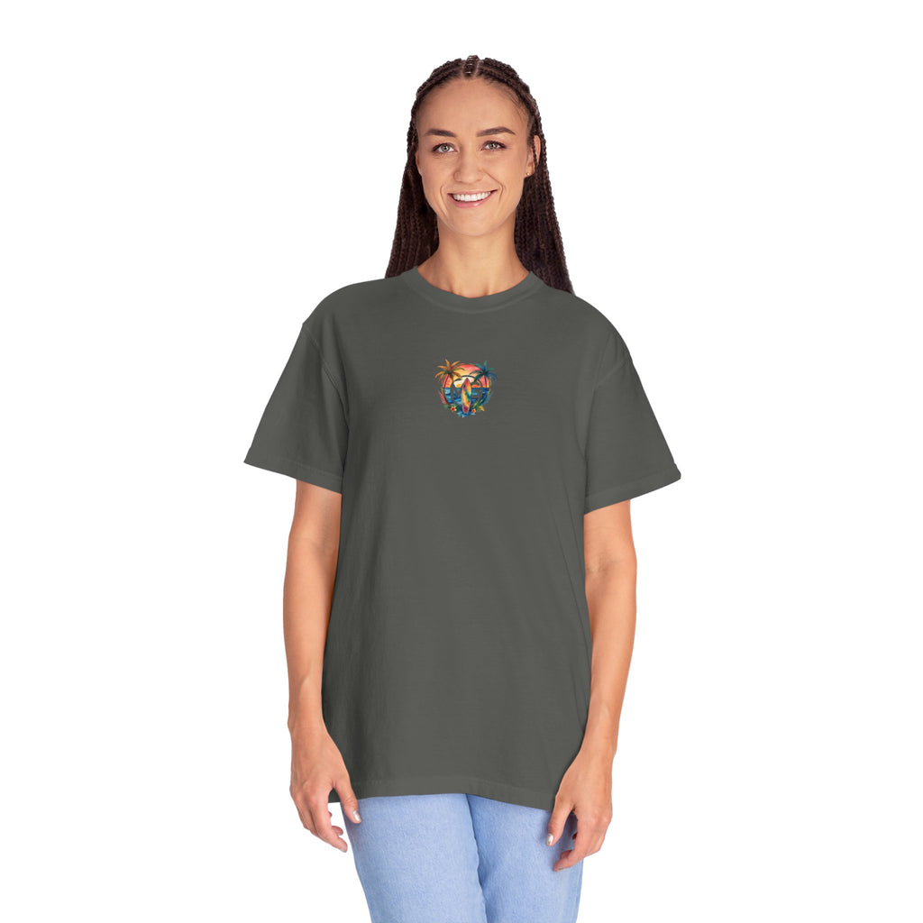 T-shirt unisexe teint en vêtement
