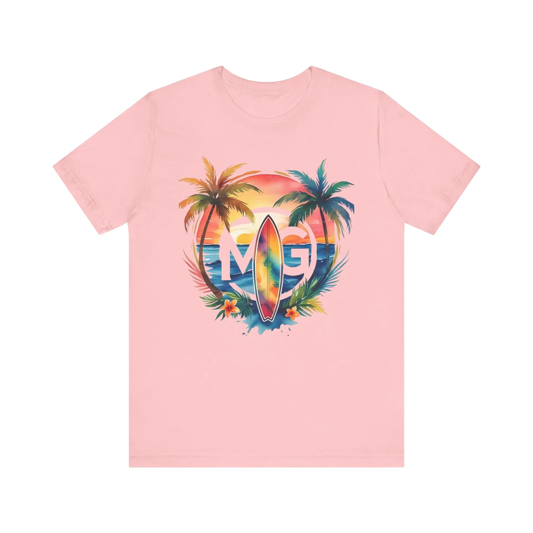 T-shirt unisexe Surf MG tropical