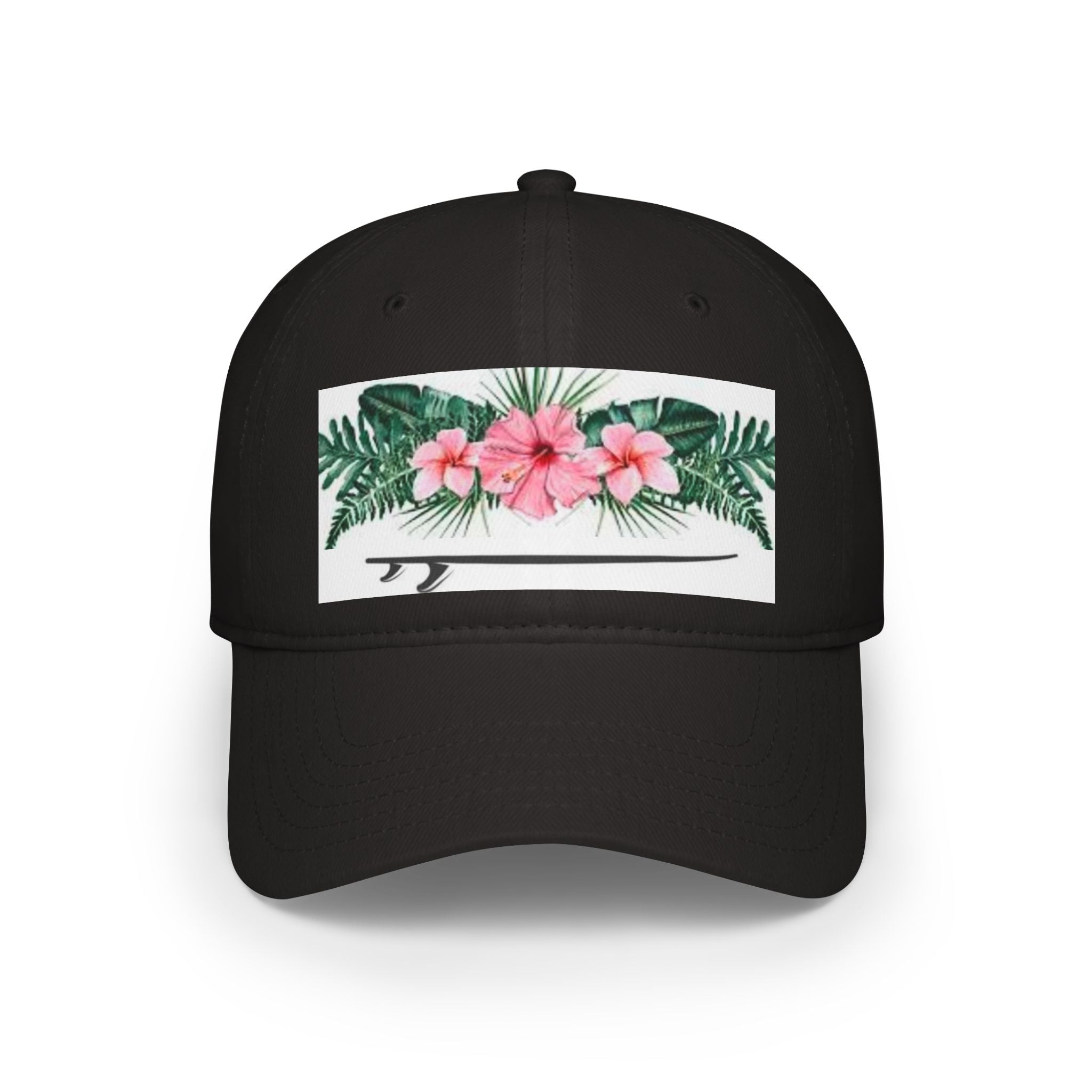 Casquette de baseball florale tropicale