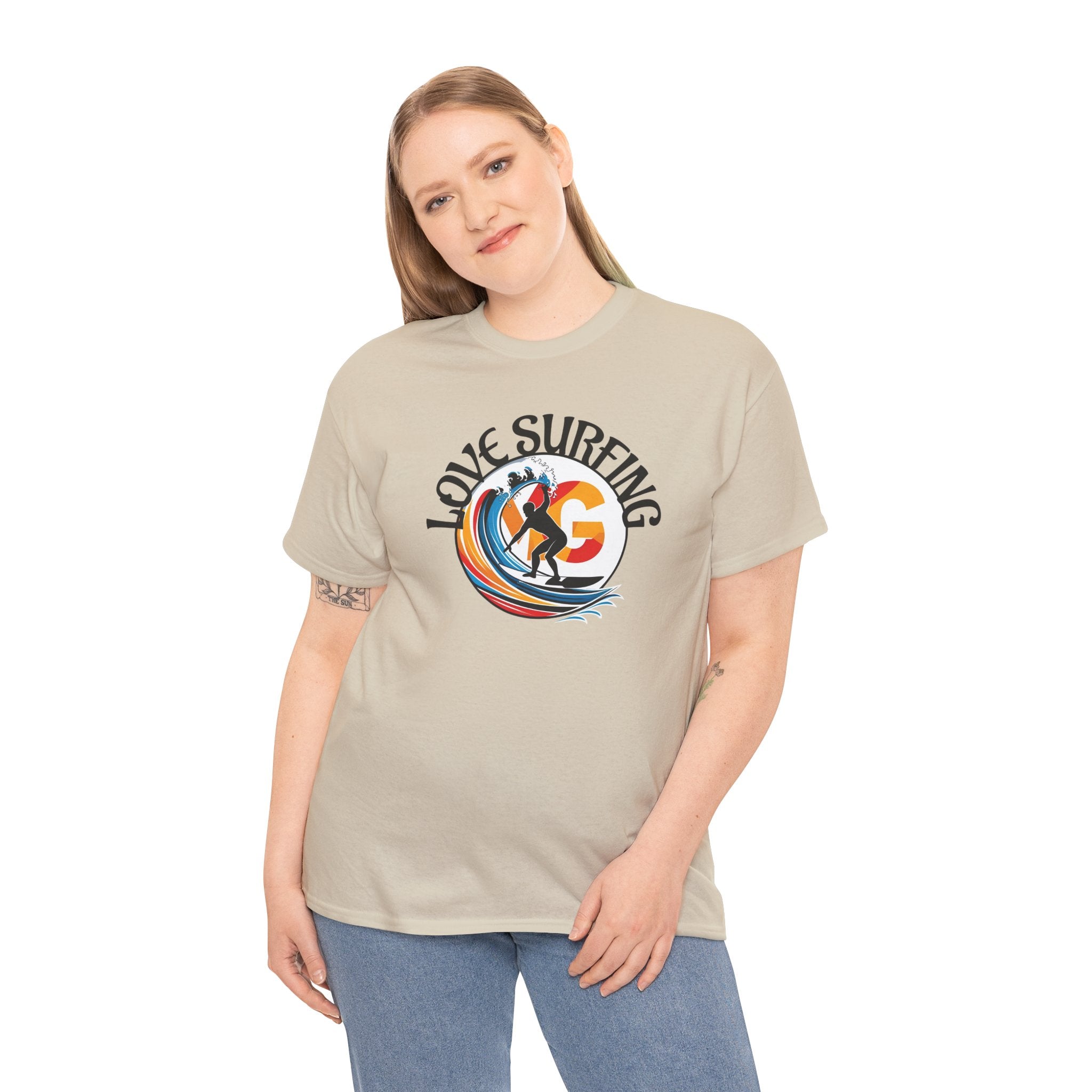 T-shirt unisexe Love Surfing