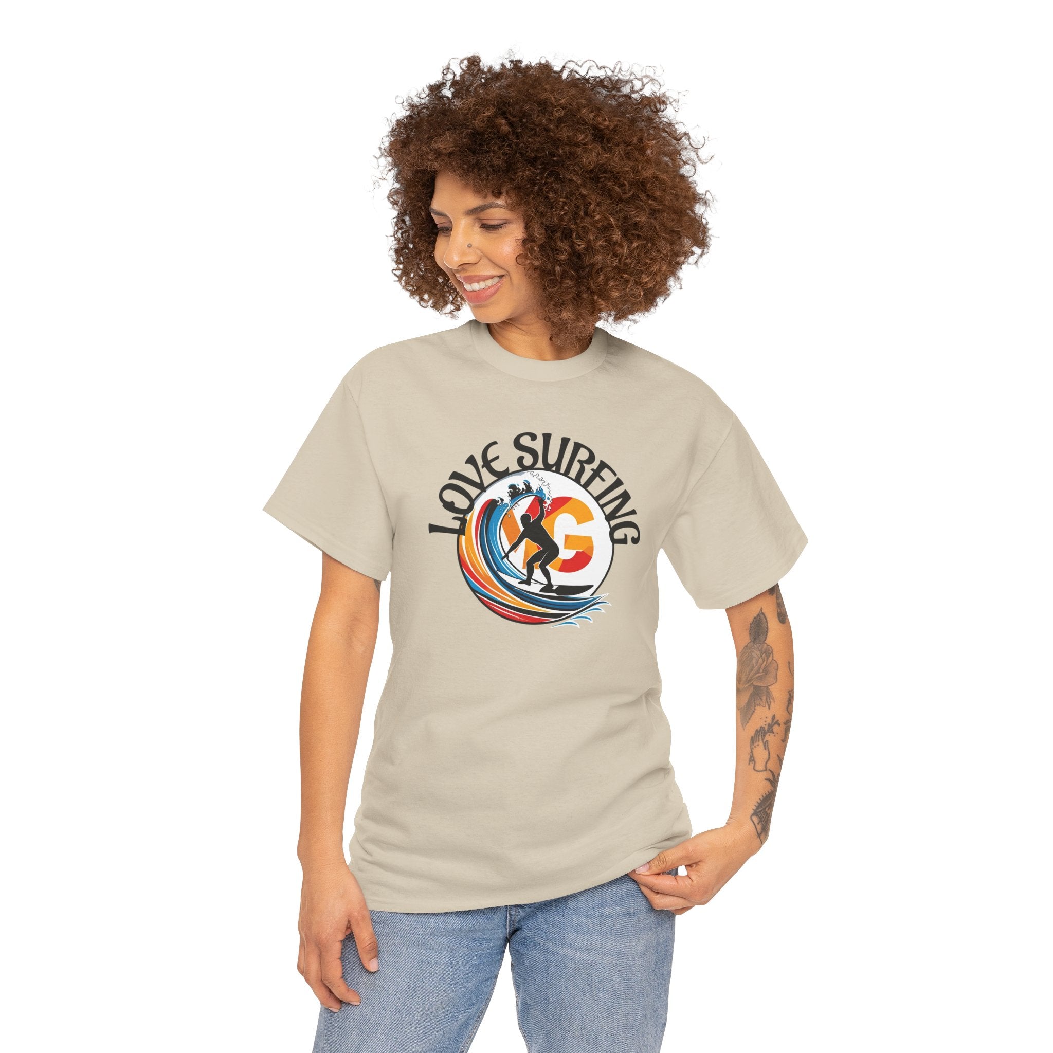T-shirt unisexe Love Surfing