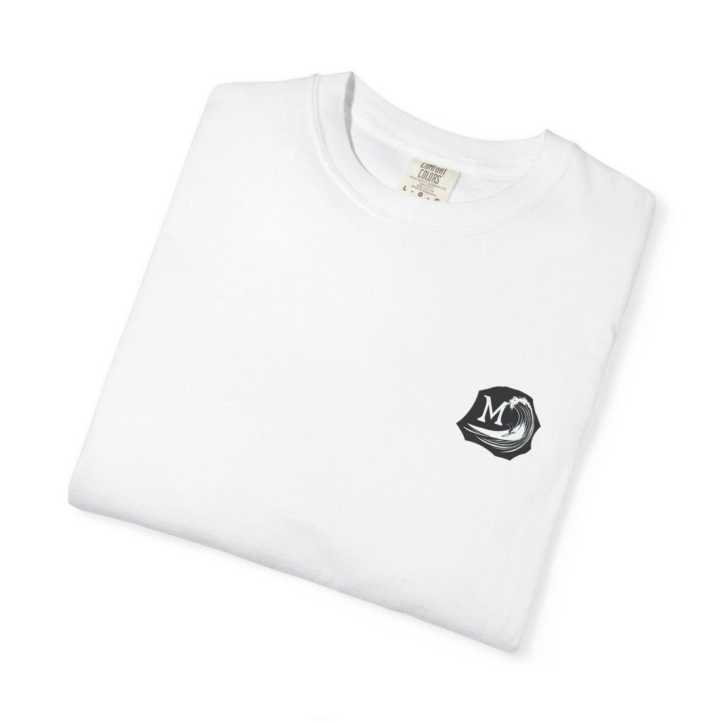 T-shirt MGSURFWEAR unisexe teint en vêtements Surfing Vibes