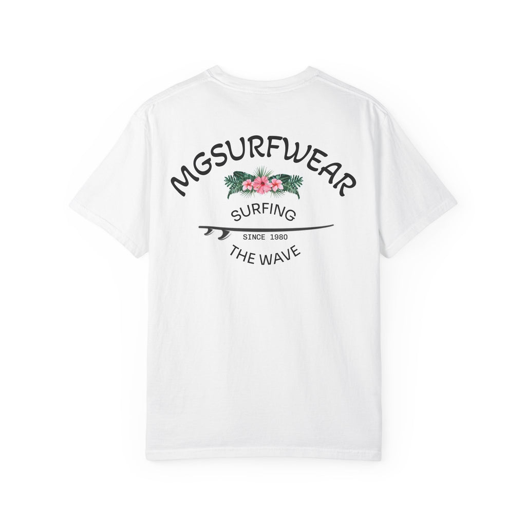 T-shirt MGSURFWEAR unisexe teint en vêtements Surfing Vibes