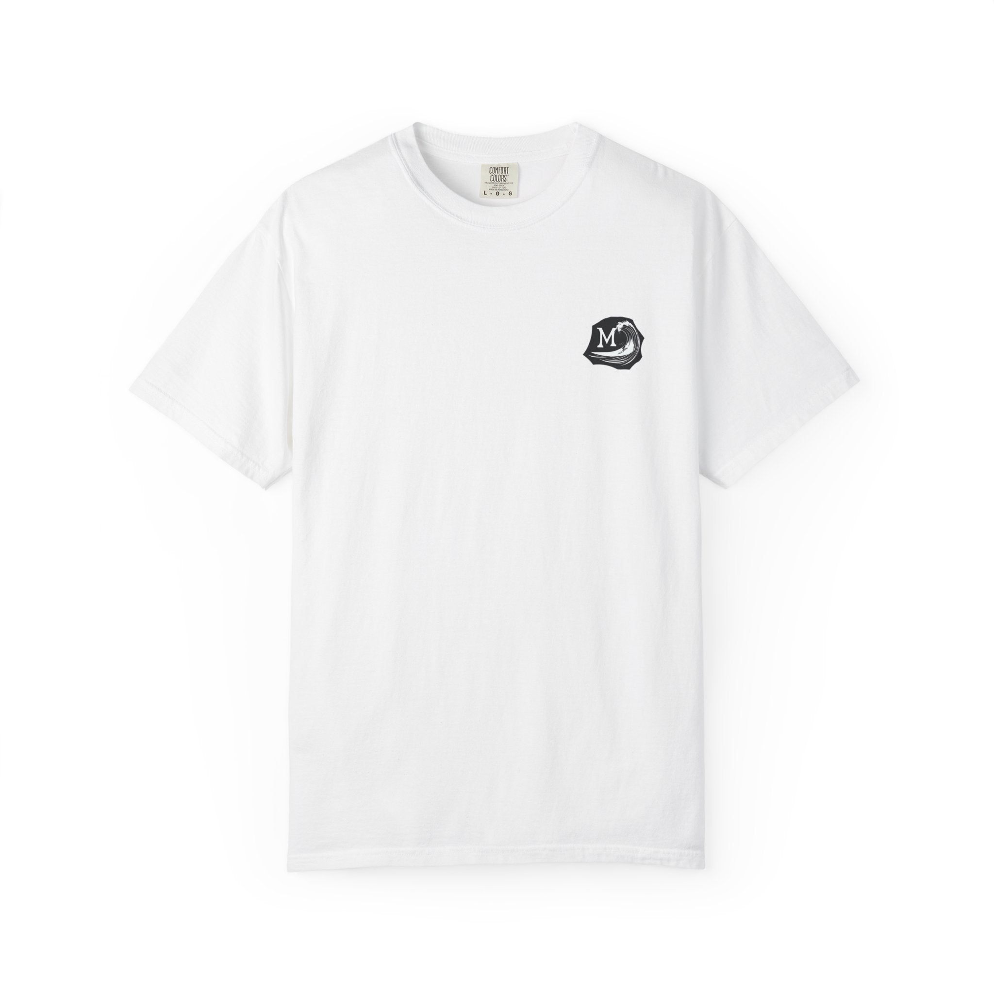 T-shirt MGSURFWEAR unisexe teint en vêtements Surfing Vibes