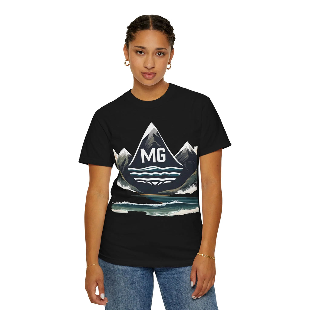 T-shirt unisexe Montagne et Mer