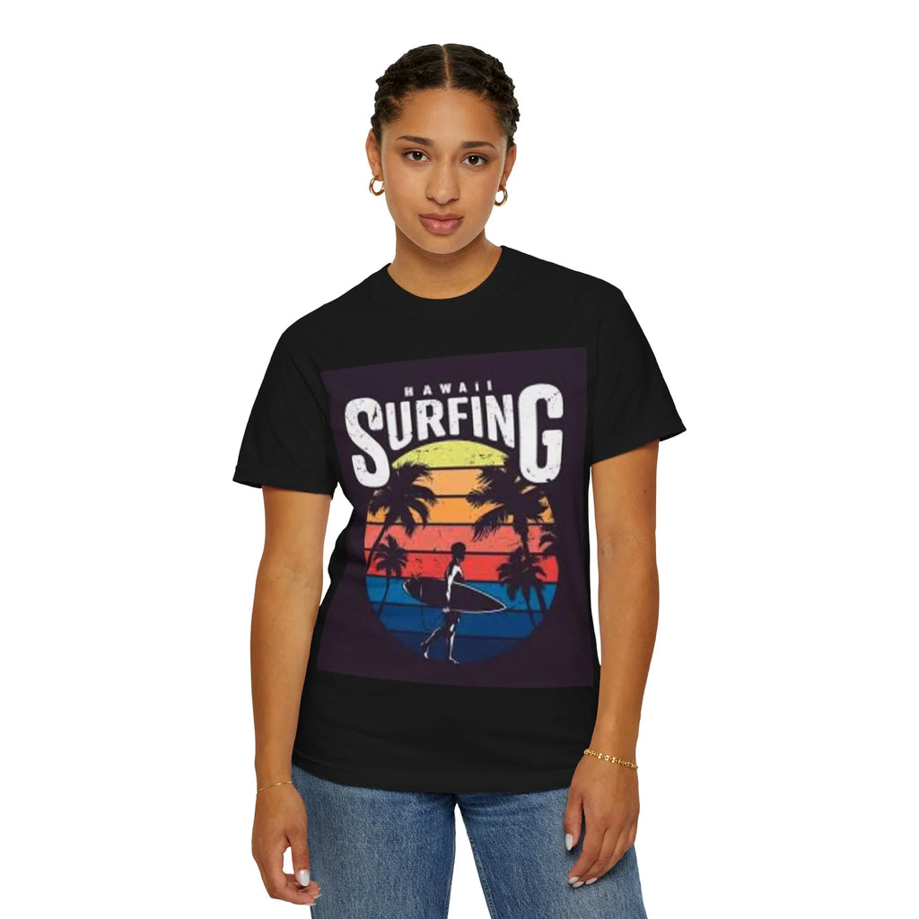 T-shirt unisexe Surfing Hawaii