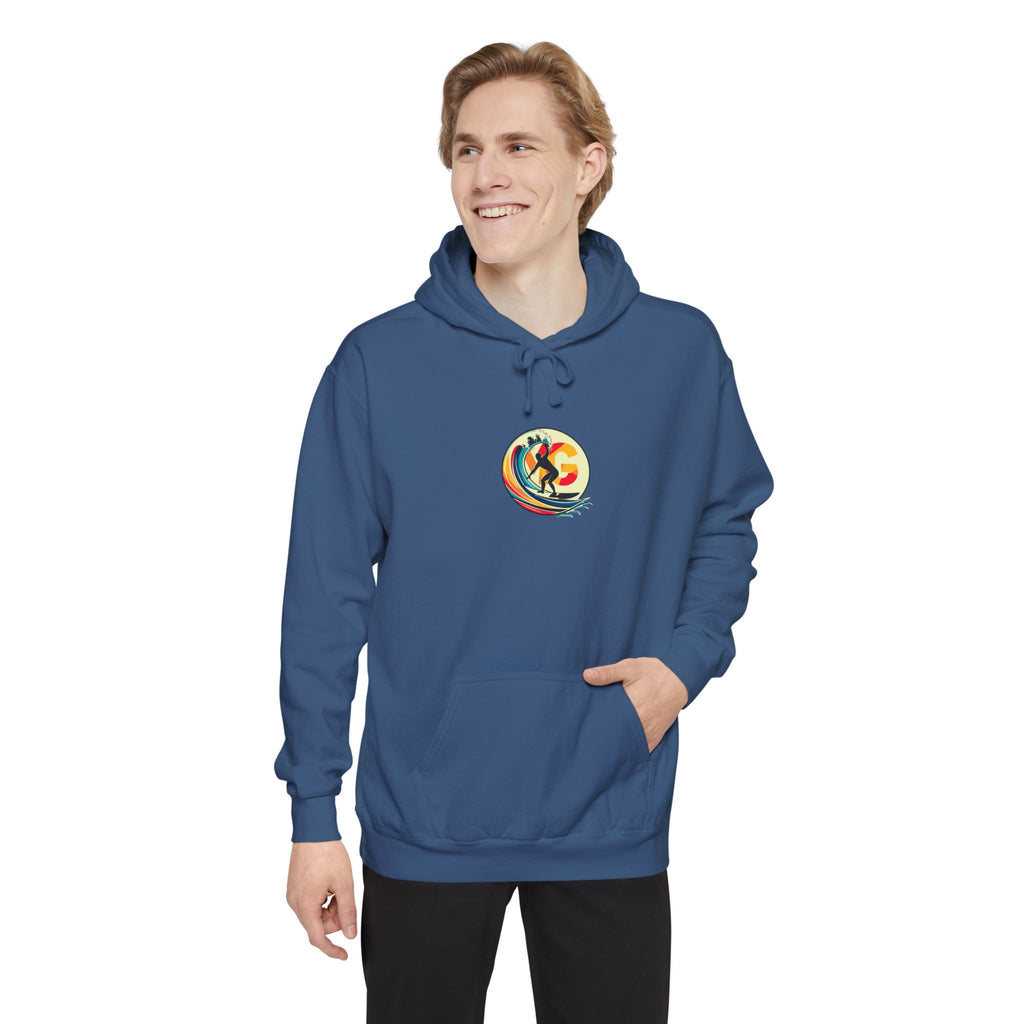 Sweat à capuche unisexe Surf Art