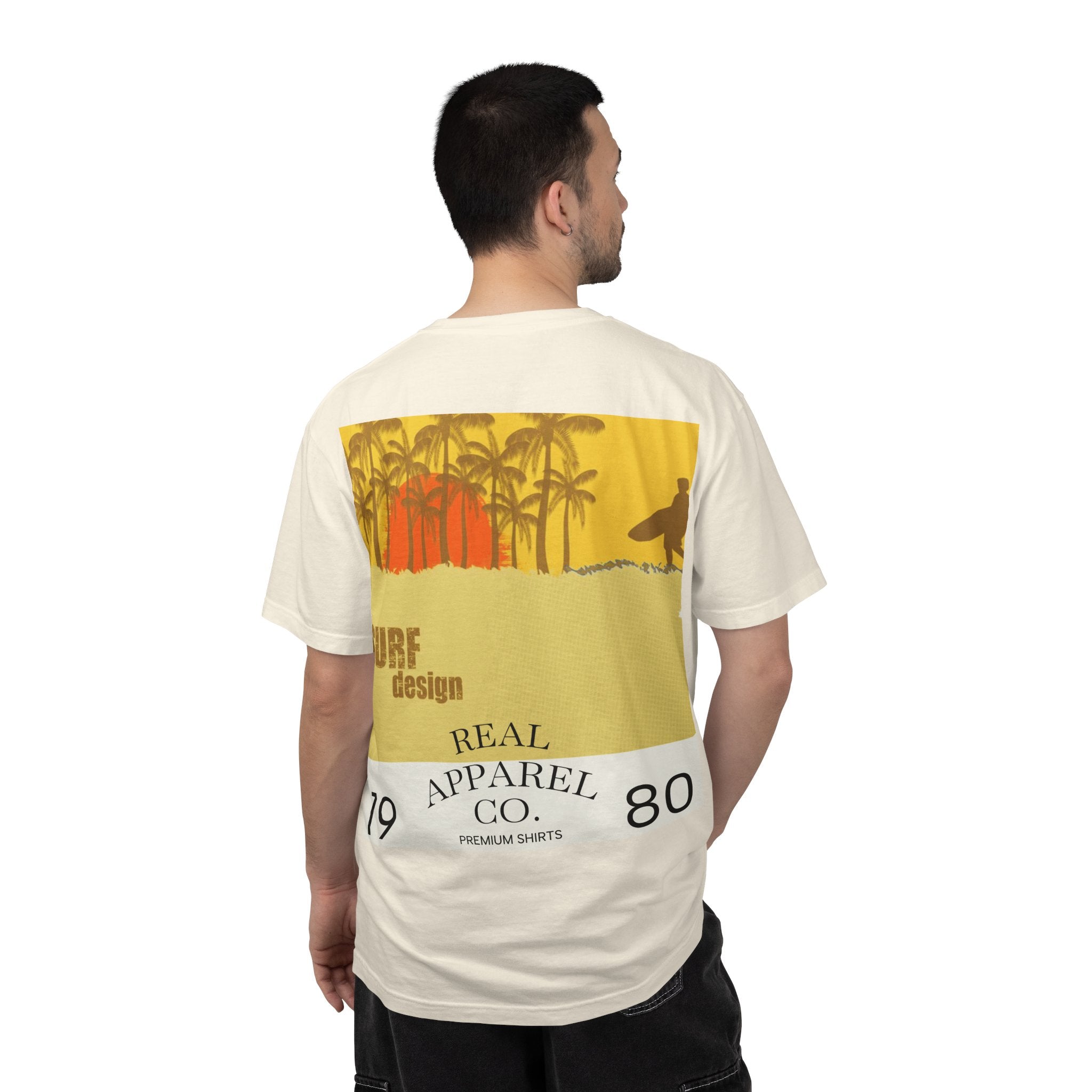 T-shirt unisexe Surf Retro,
