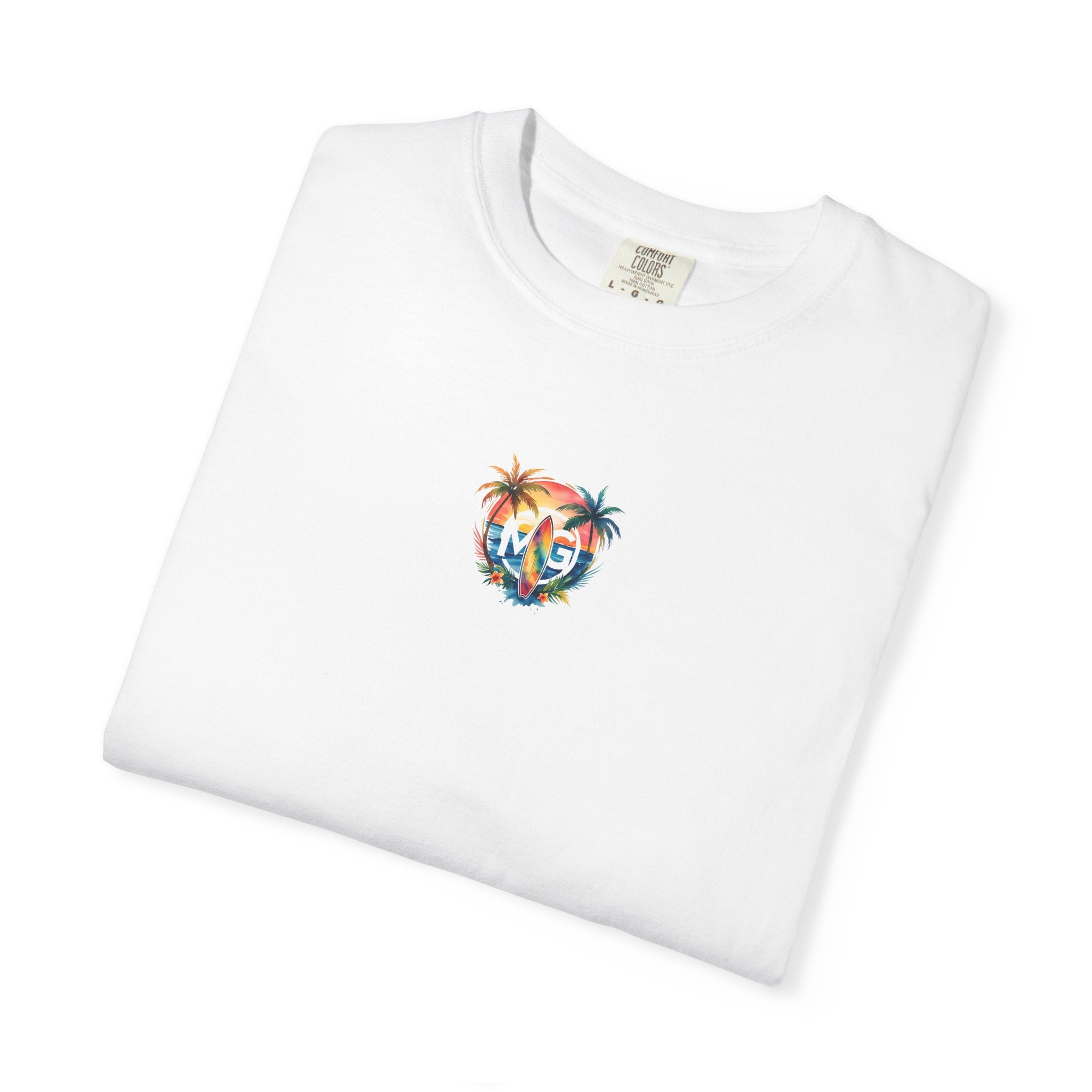 T-shirt unisexe teint en vêtement