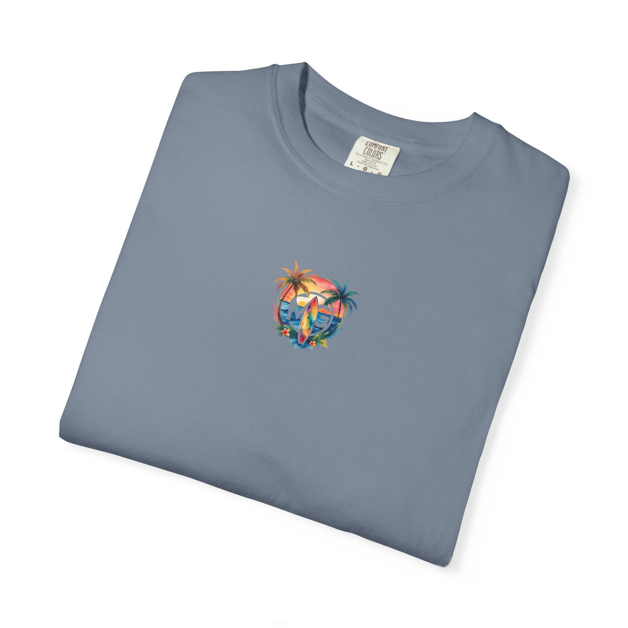 T-shirt unisexe teint en vêtement