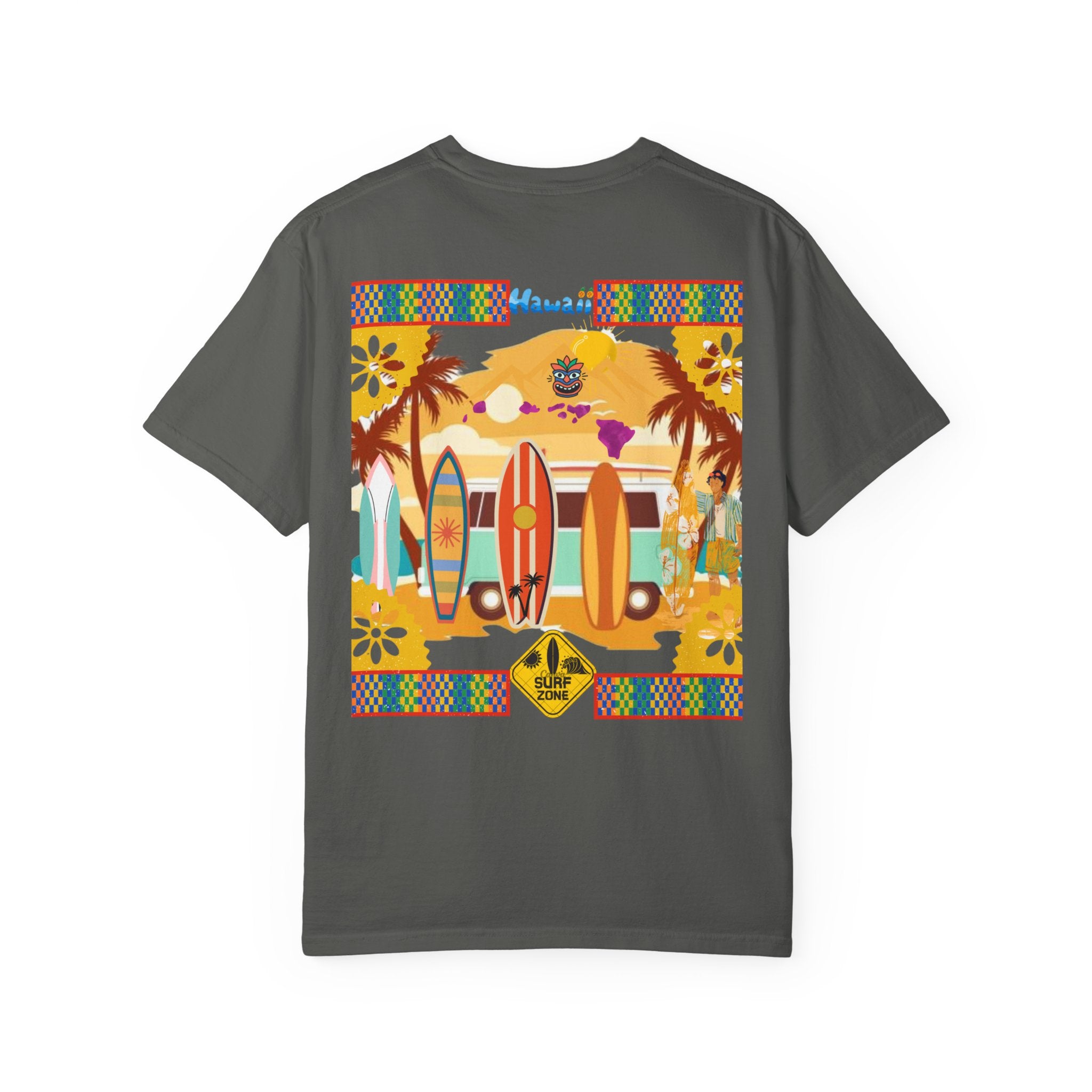 T-shirt unisexe teint en vêtement