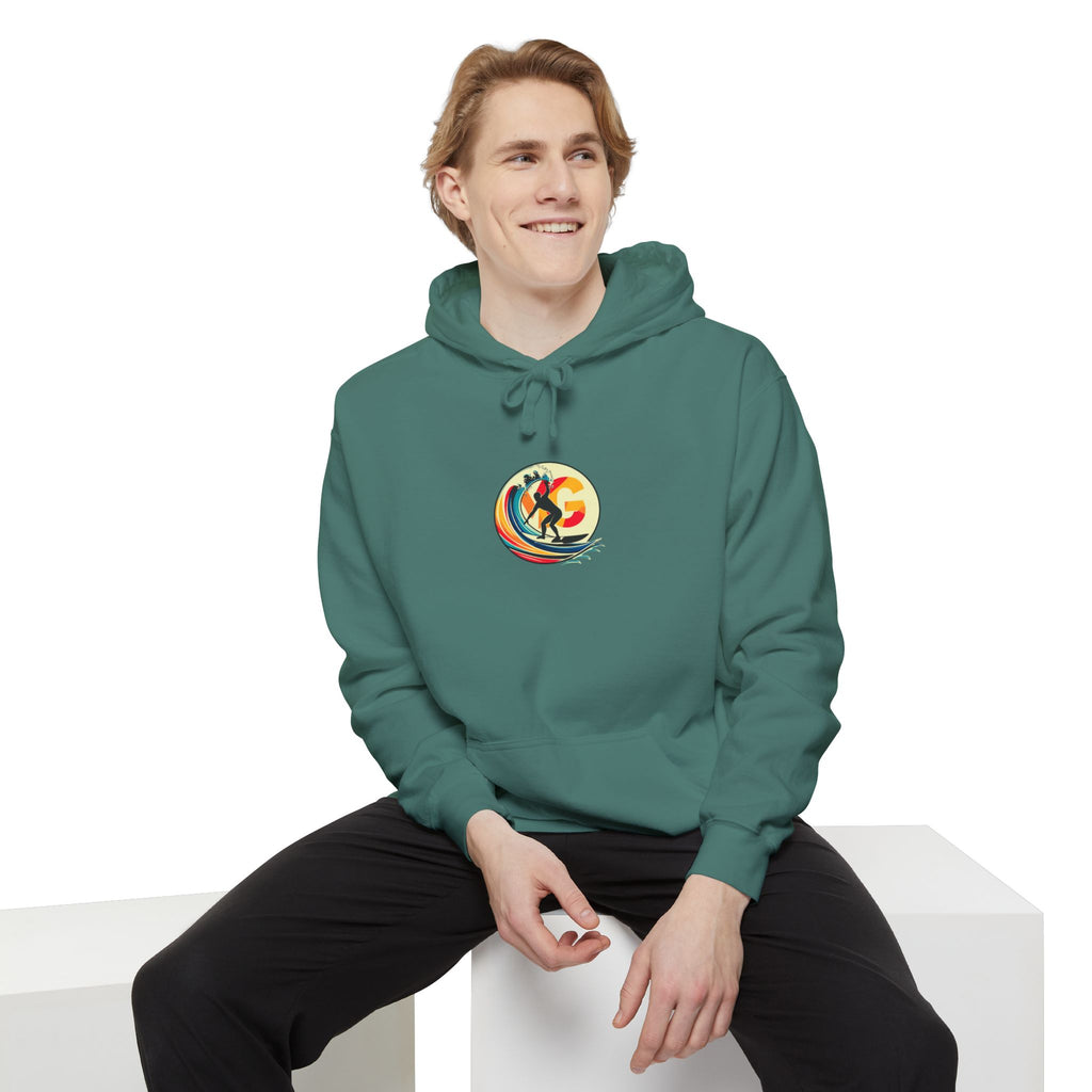 Sweat à capuche unisexe Surf Art