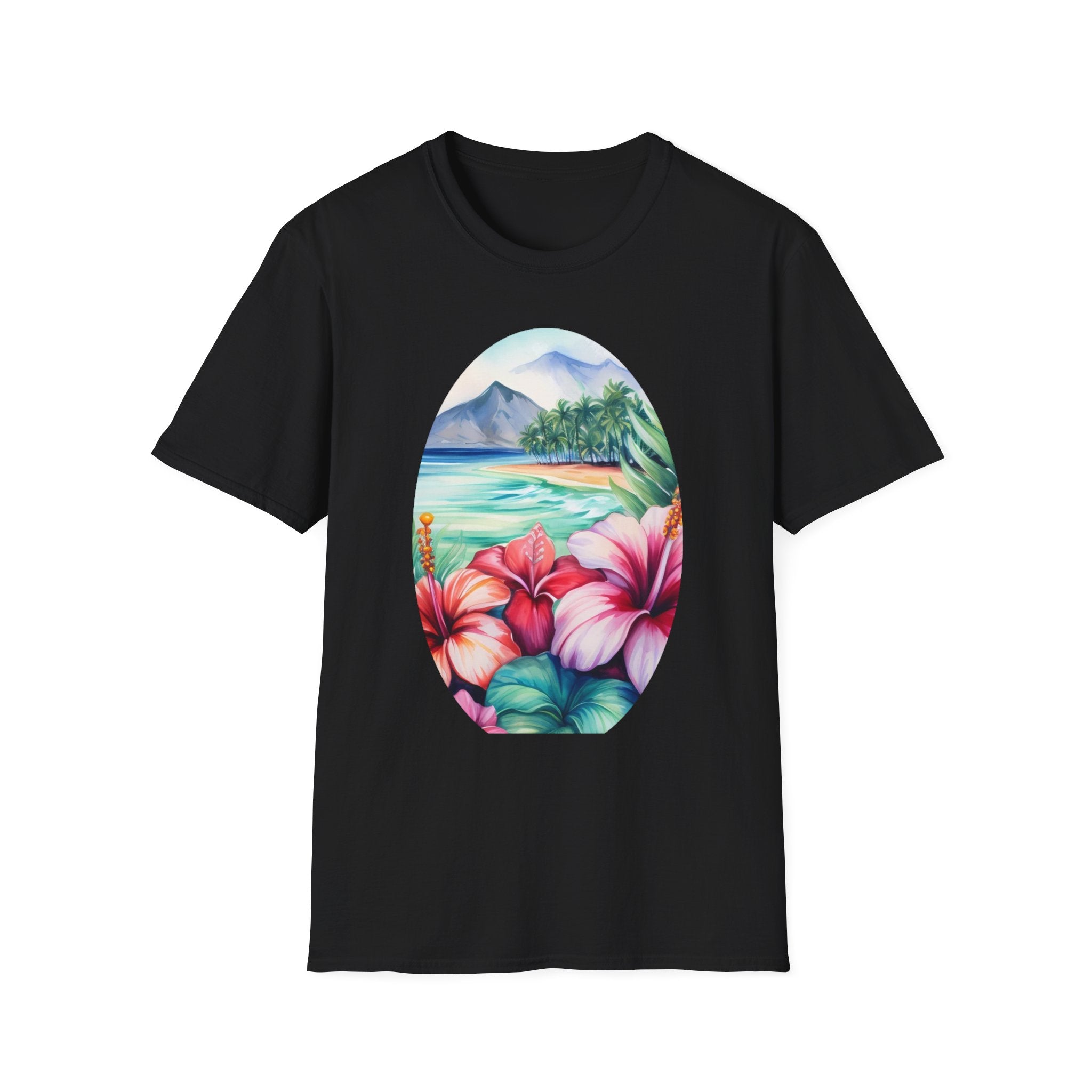 T-shirt unisexe flower