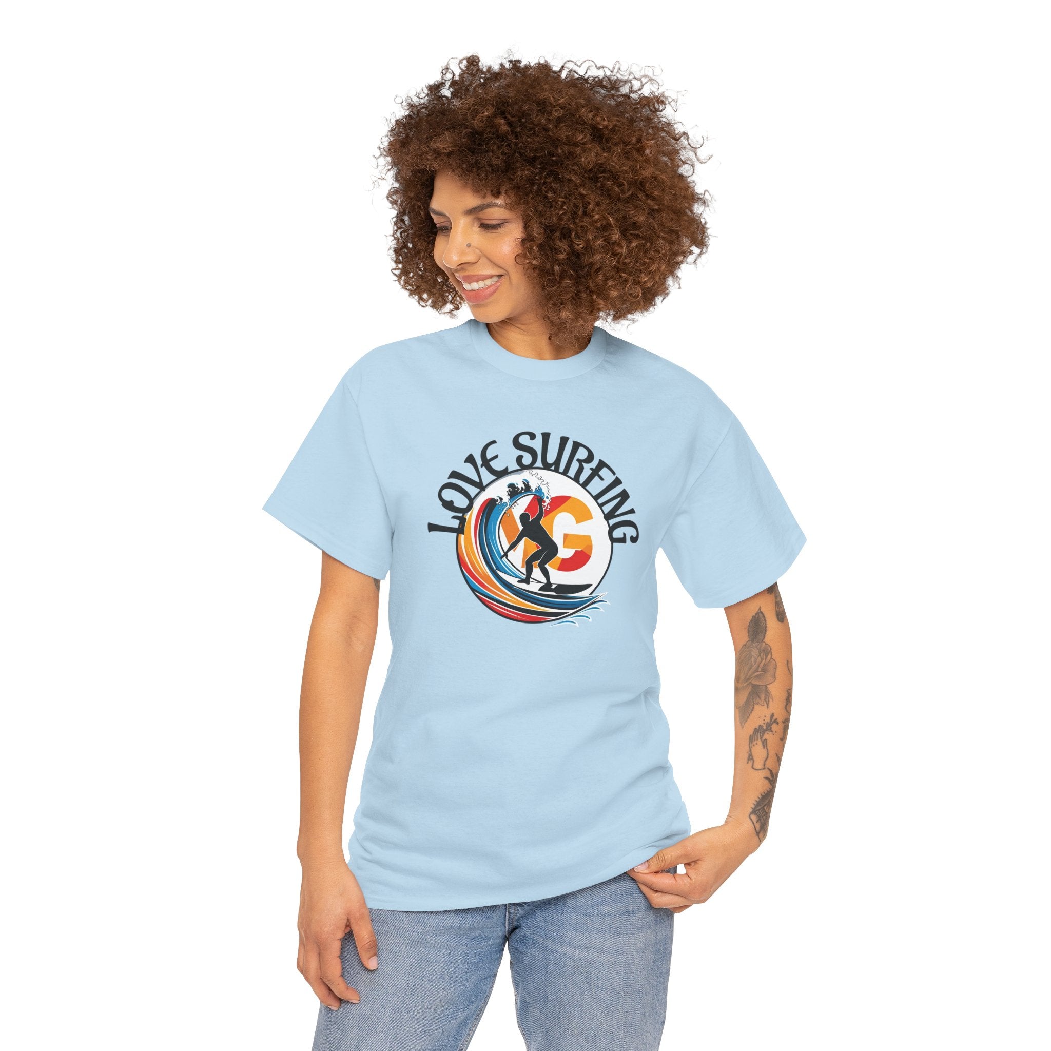 T-shirt unisexe Love Surfing
