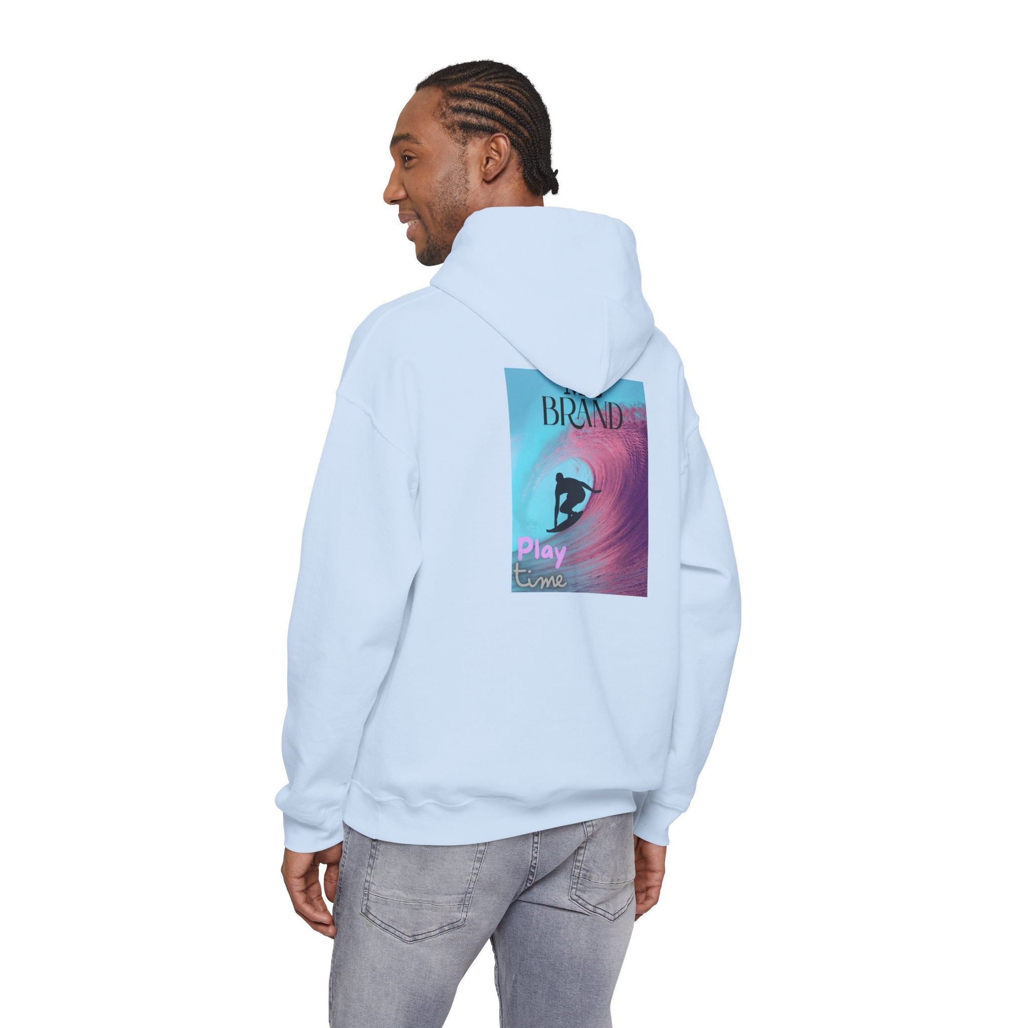 Sweat-shirt à capuche unisexe inspiré du surf | Parfait pour les amoureux de la plage, tenues décontractées, vibrations estivales, cadeau pour les surfeurs, style ludique