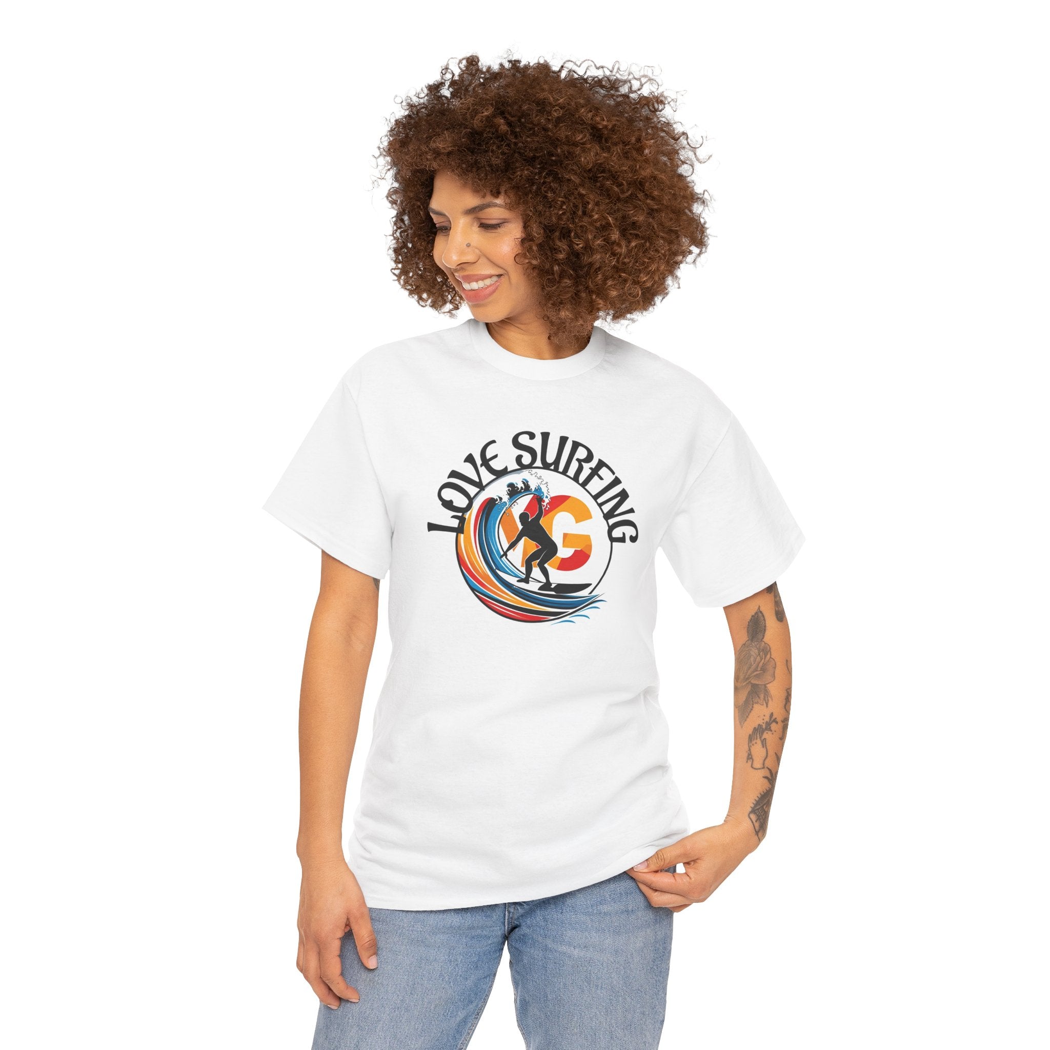 T-shirt unisexe Love Surfing