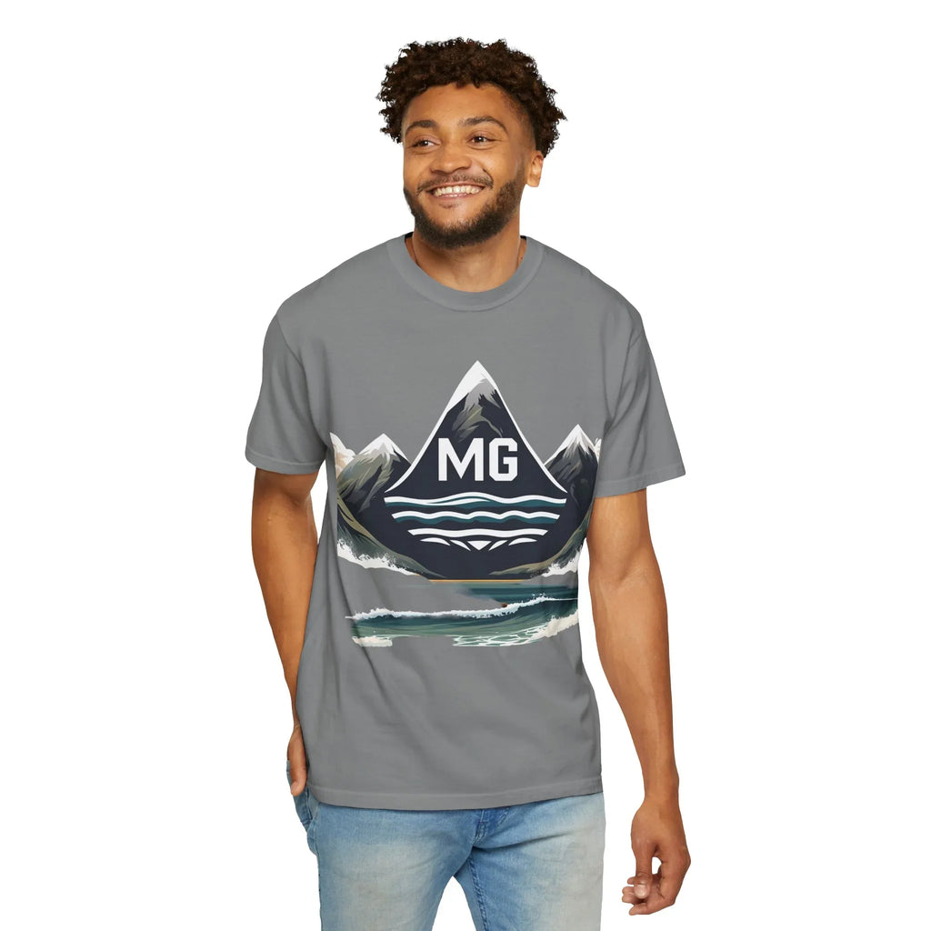 T-shirt unisexe Montagne et Mer