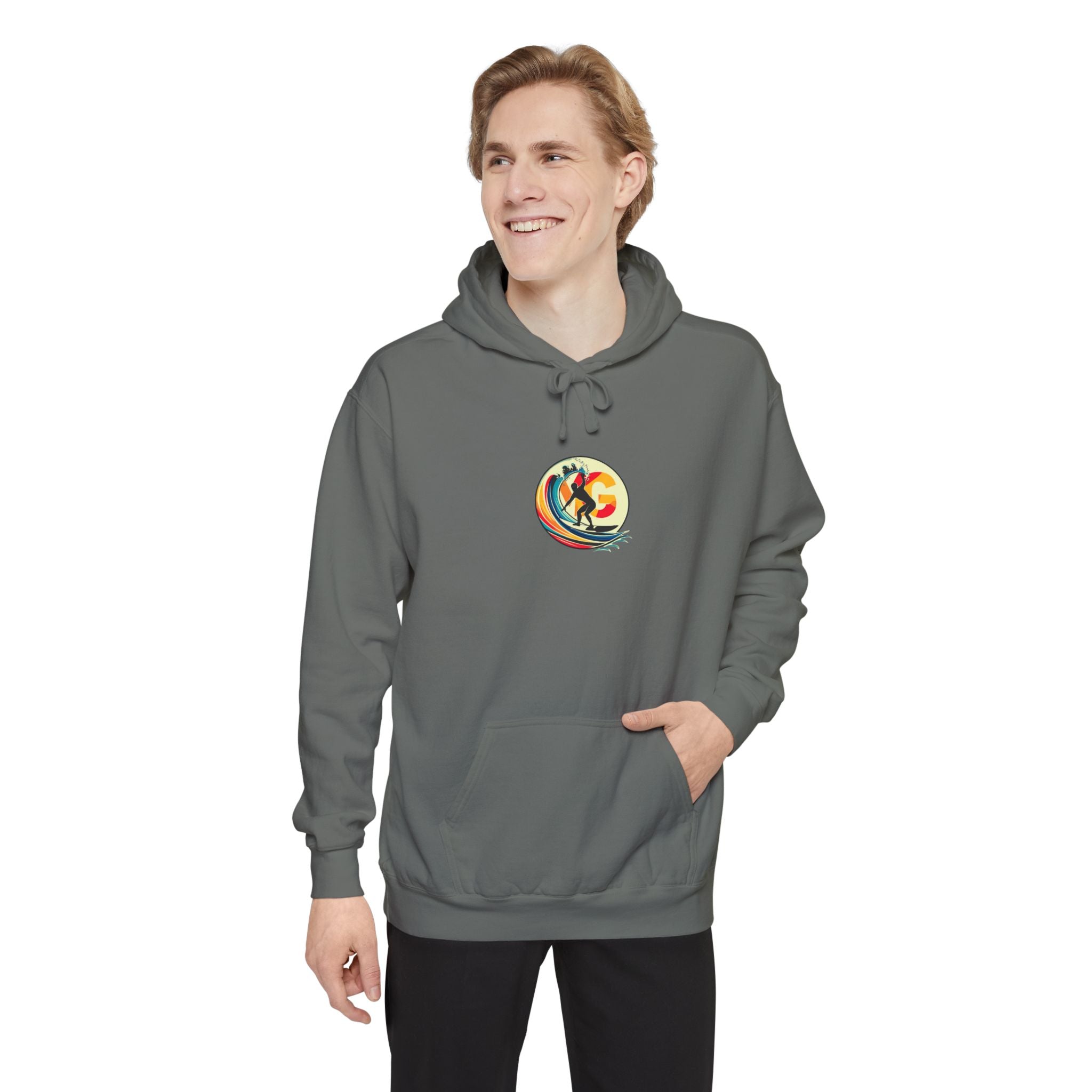 Sweat à capuche unisexe Surf Art