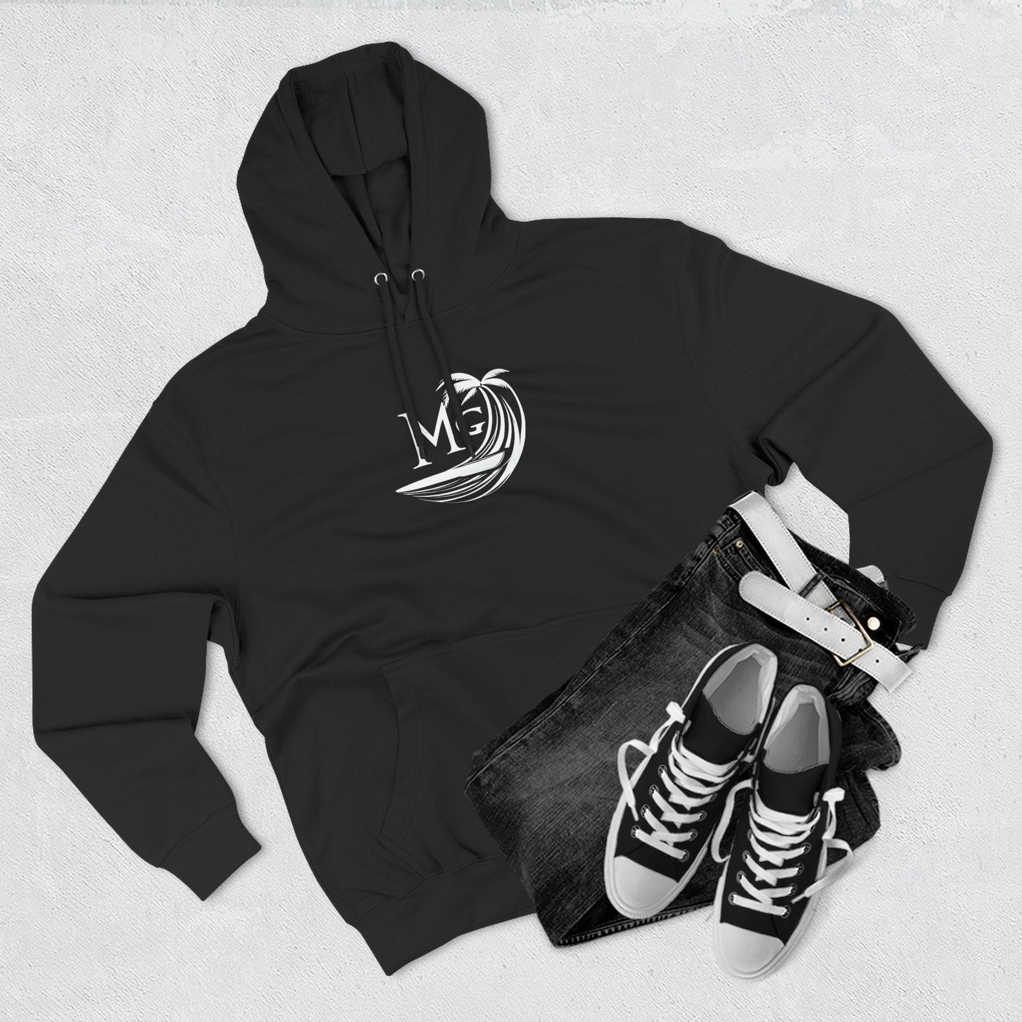 Sweat à capuche unisexe MG