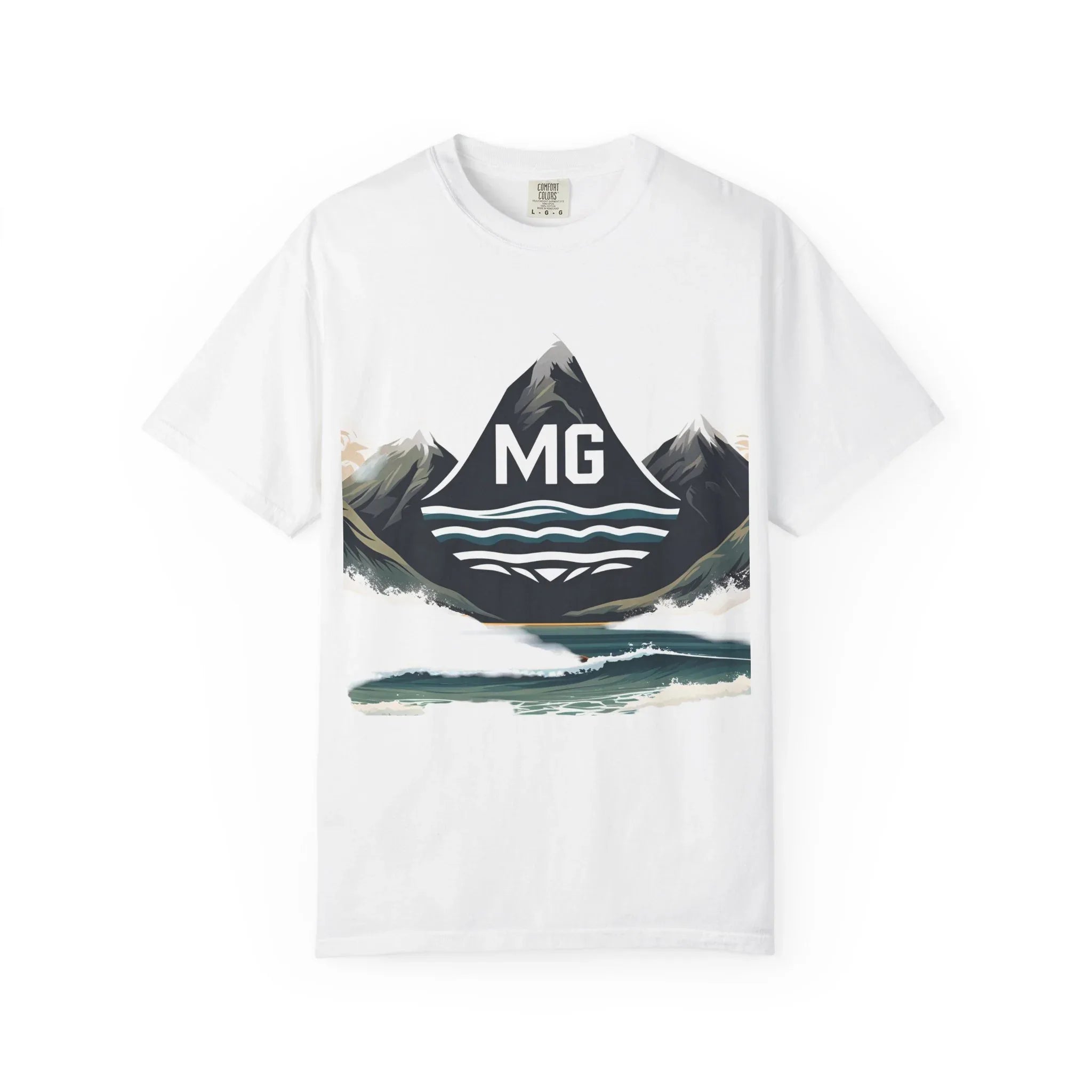 T-shirt unisexe Montagne et Mer
