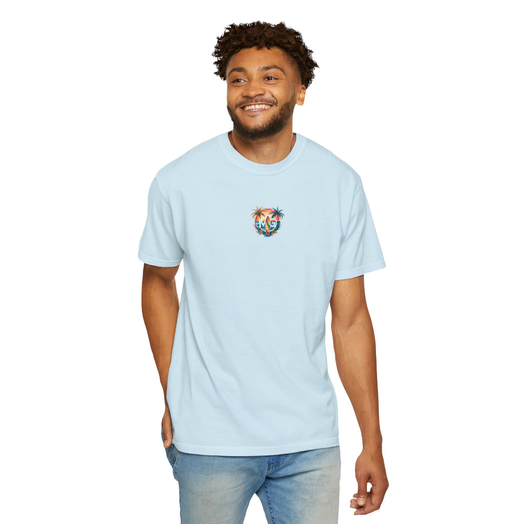 T-shirt unisexe teint en vêtement