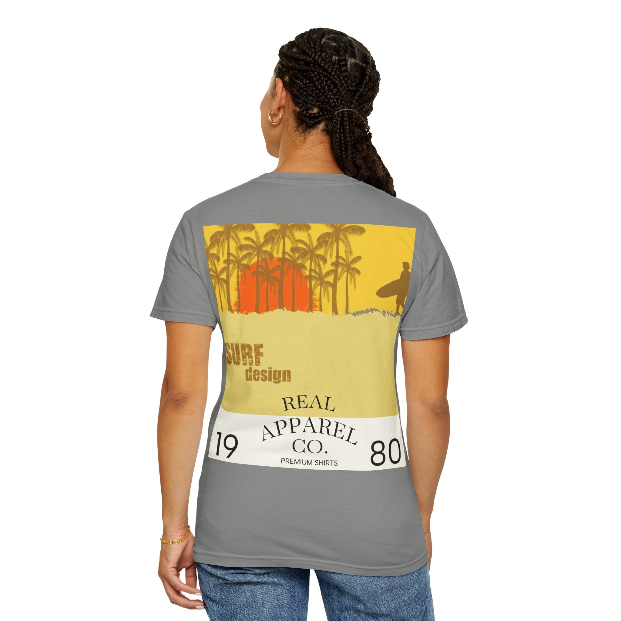 T-shirt unisexe Surf Retro,