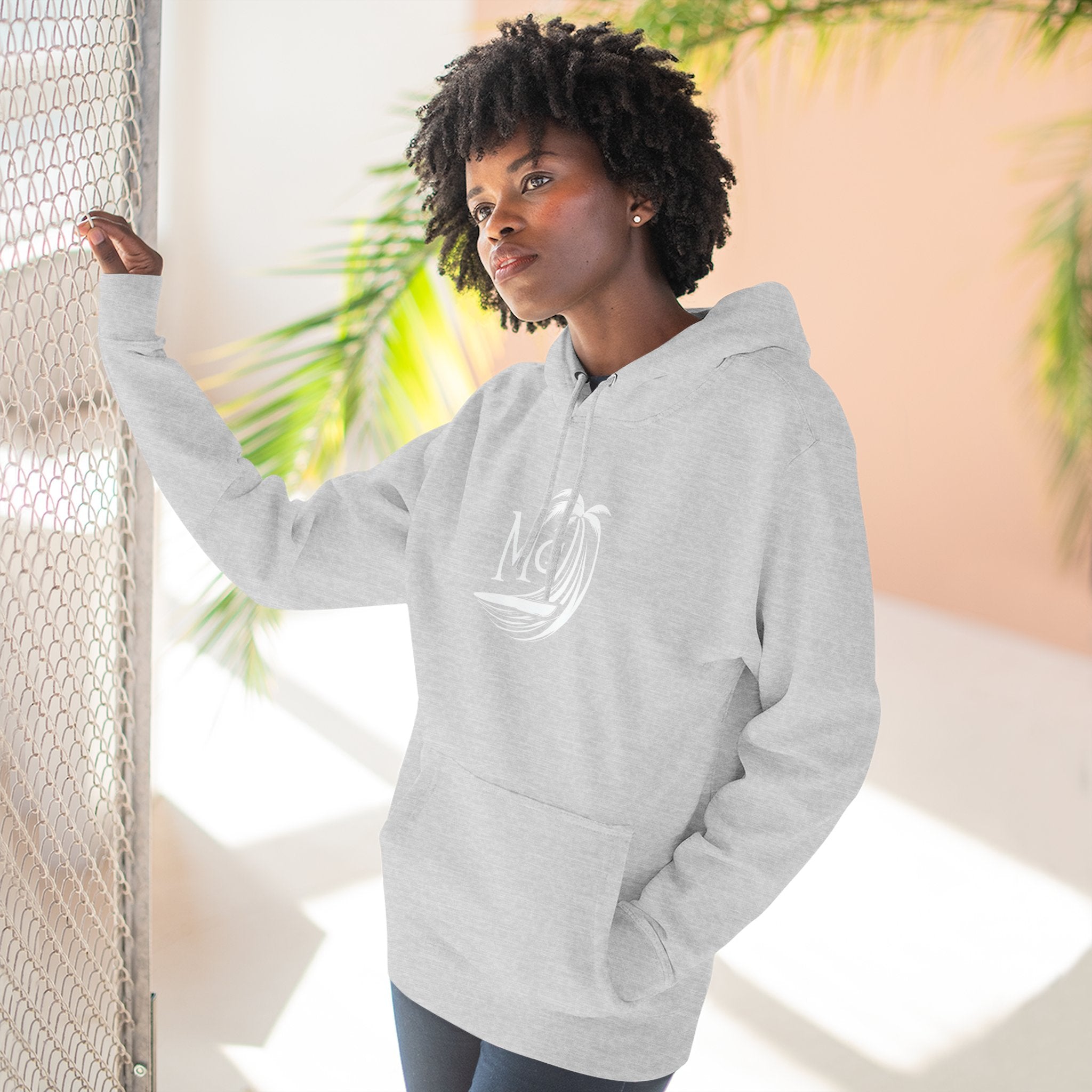 Sweat à capuche unisexe MG