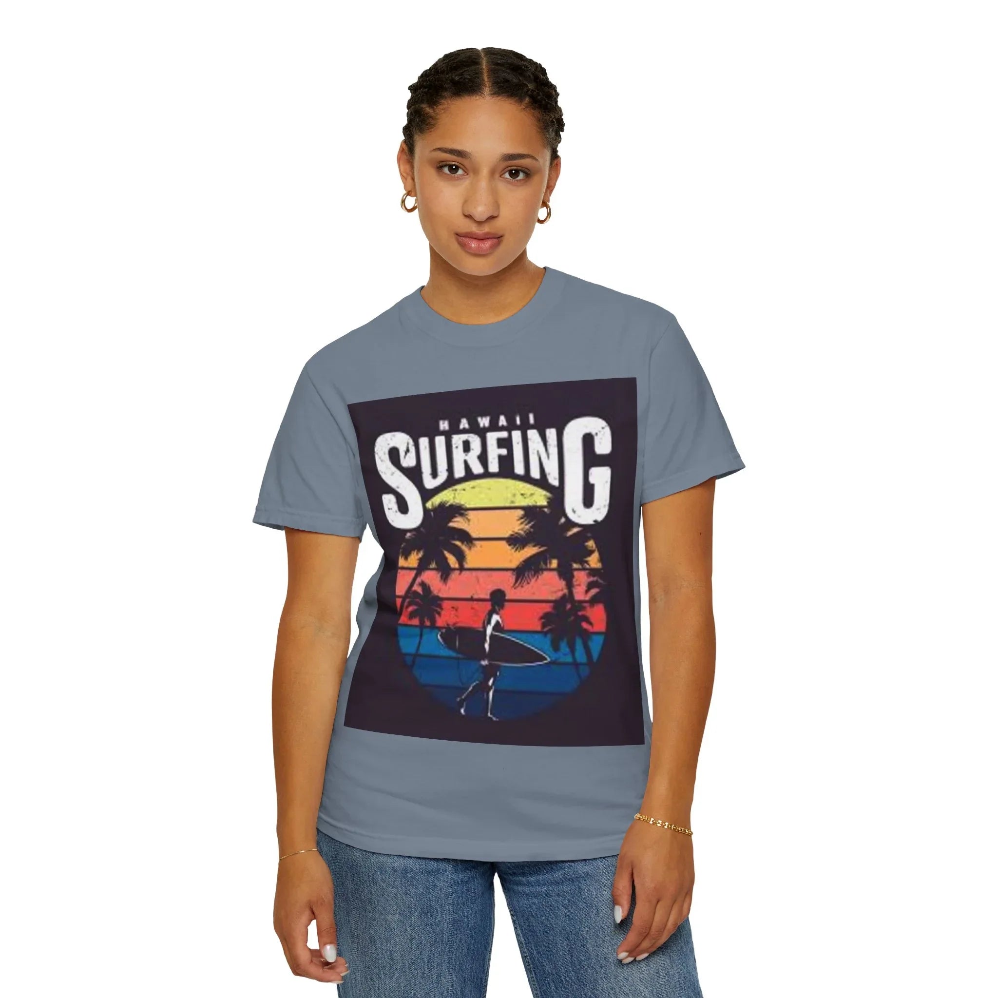 T-shirt unisexe Surfing Hawaii