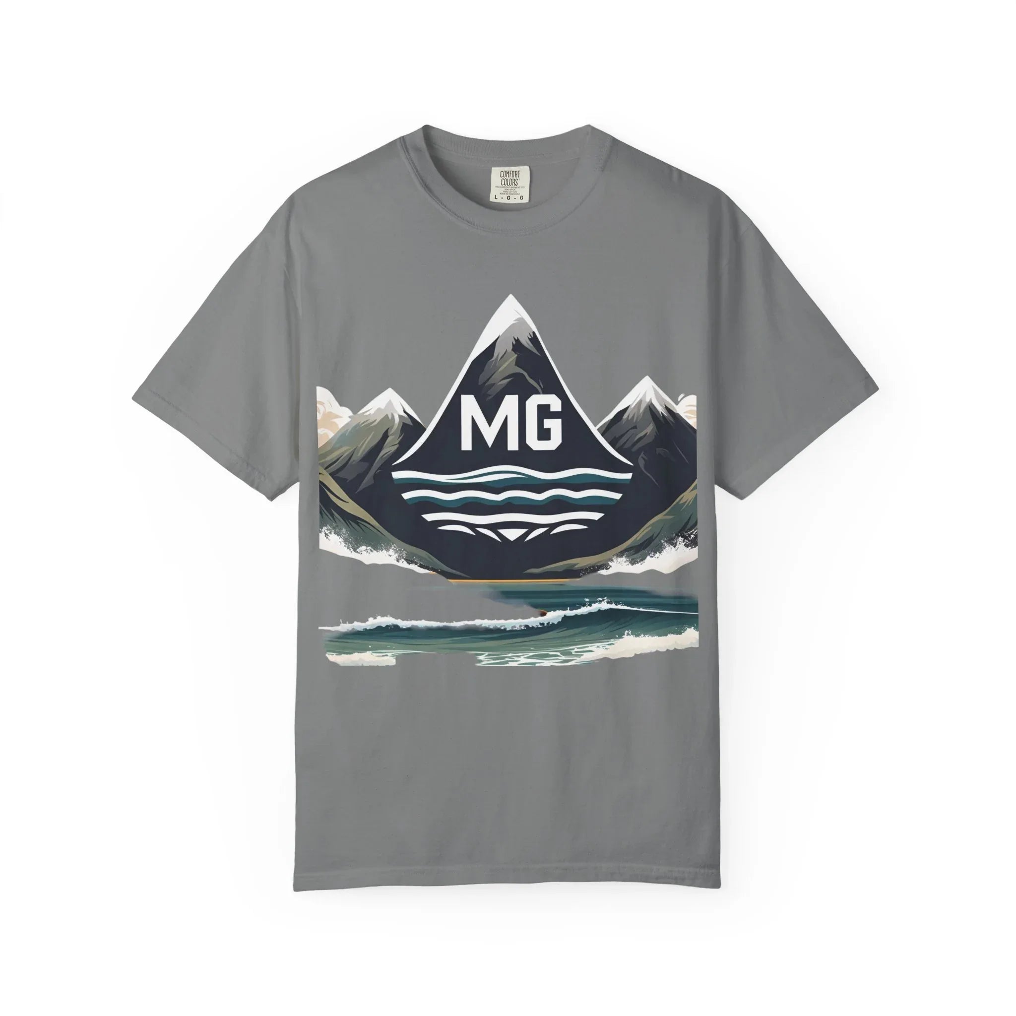 T-shirt unisexe Montagne et Mer