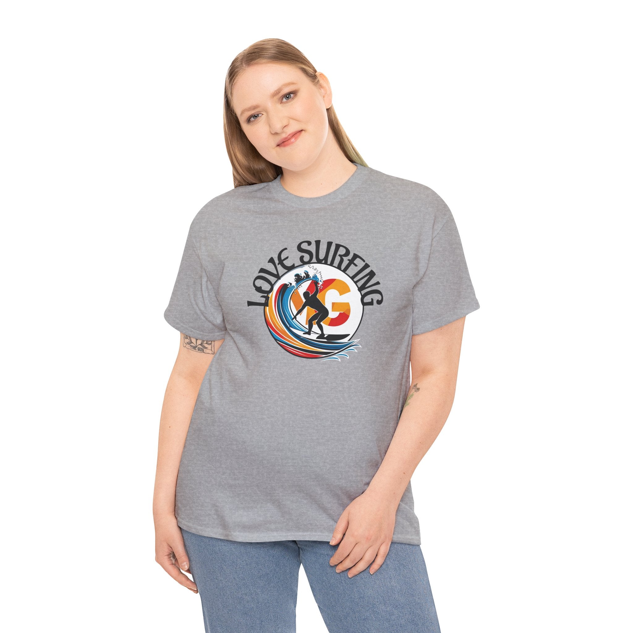 T-shirt unisexe Love Surfing