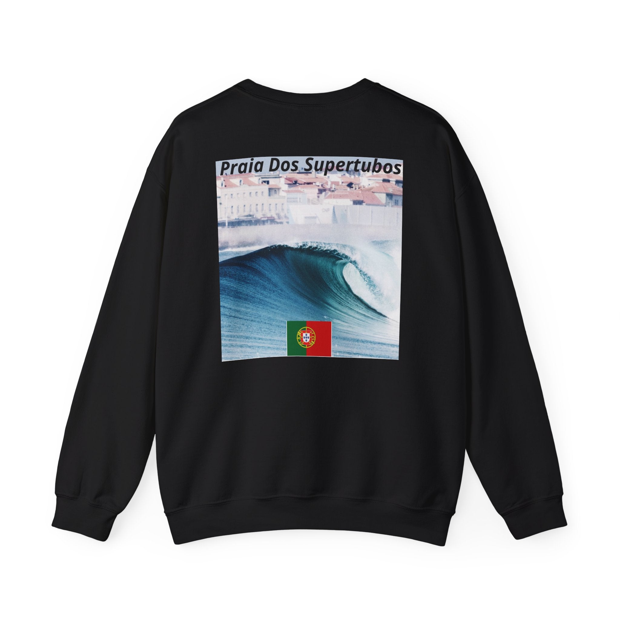 Sweat-shirt à col rond Portugal Surf avec motif cœur