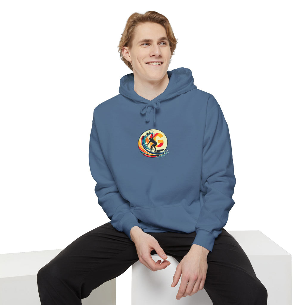 Sweat à capuche unisexe Surf Art