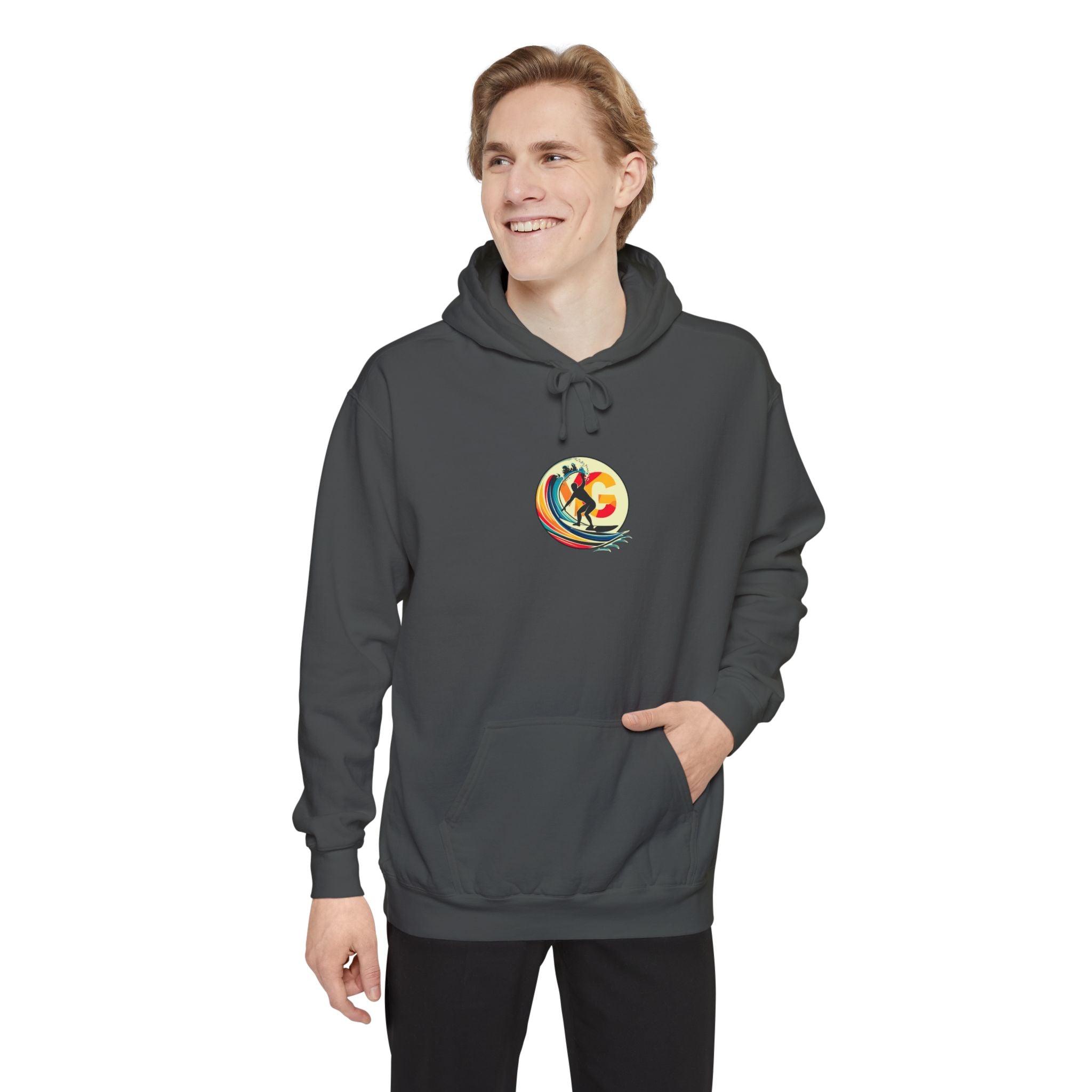 Sweat à capuche unisexe Surf Art