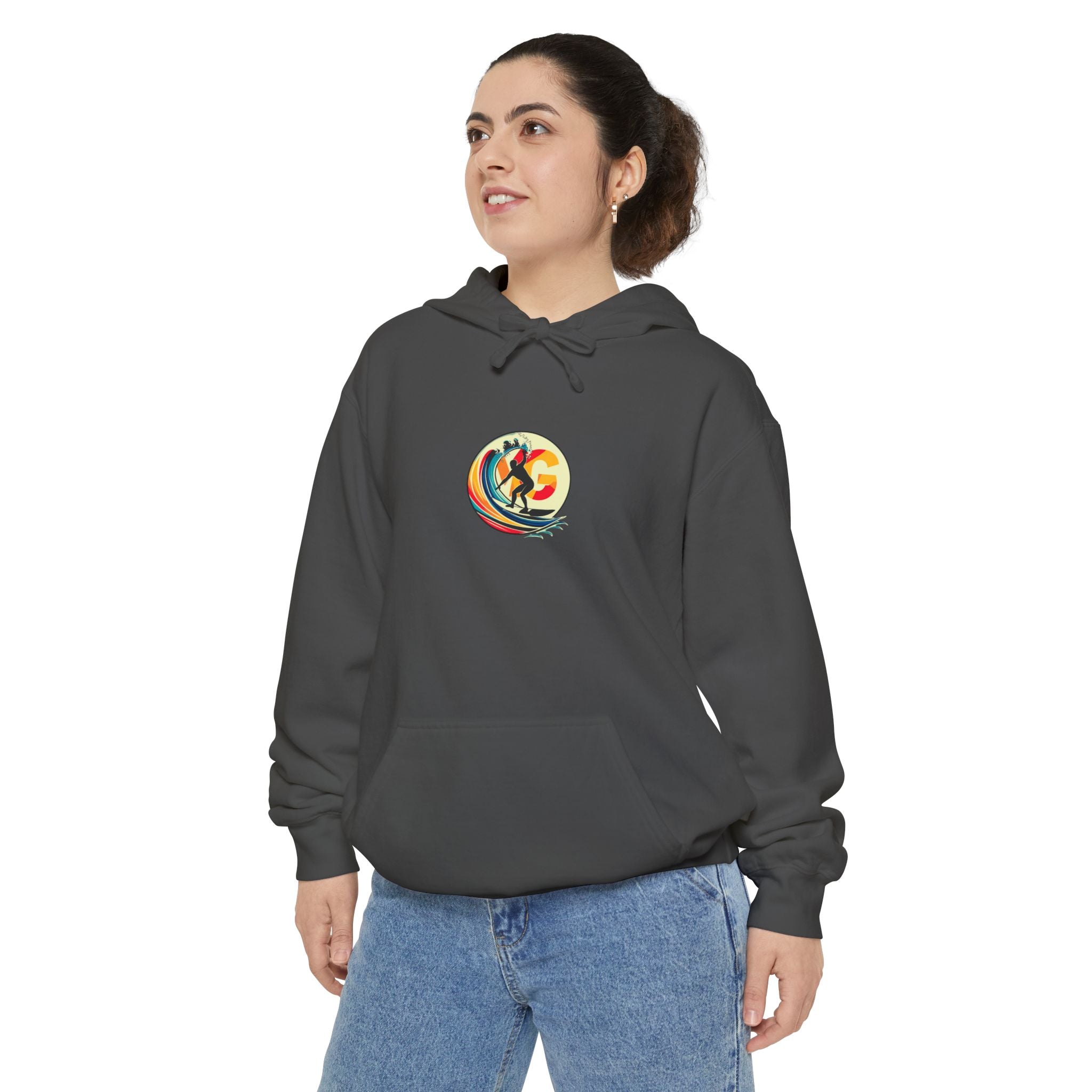 Sweat à capuche unisexe Surf Art