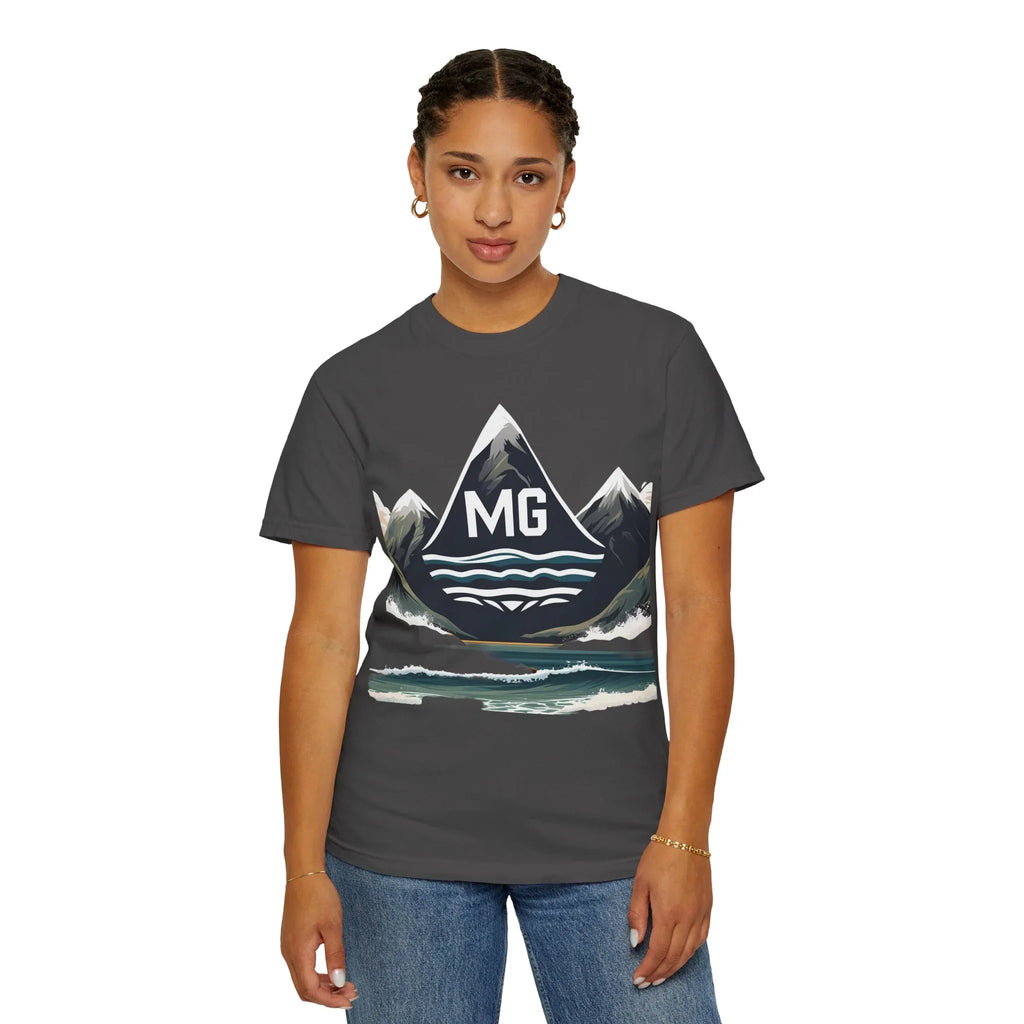 T-shirt unisexe Montagne et Mer