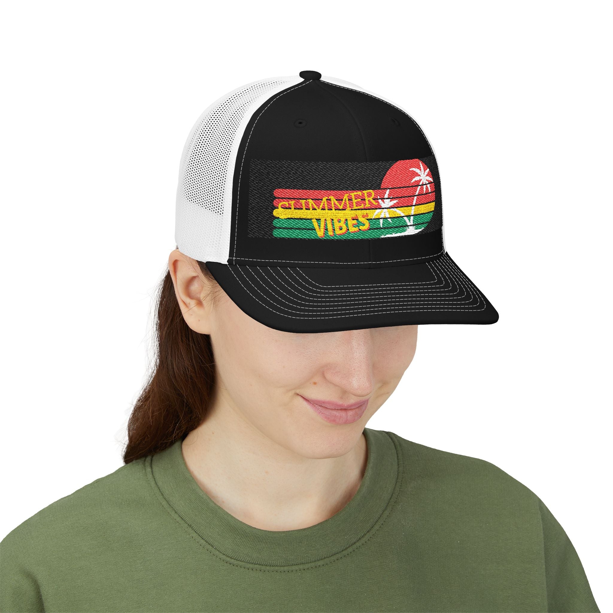 Casquette Summer Vibes Snapback Trucker Cap, vêtements décontractés, accessoires d'extérieur,