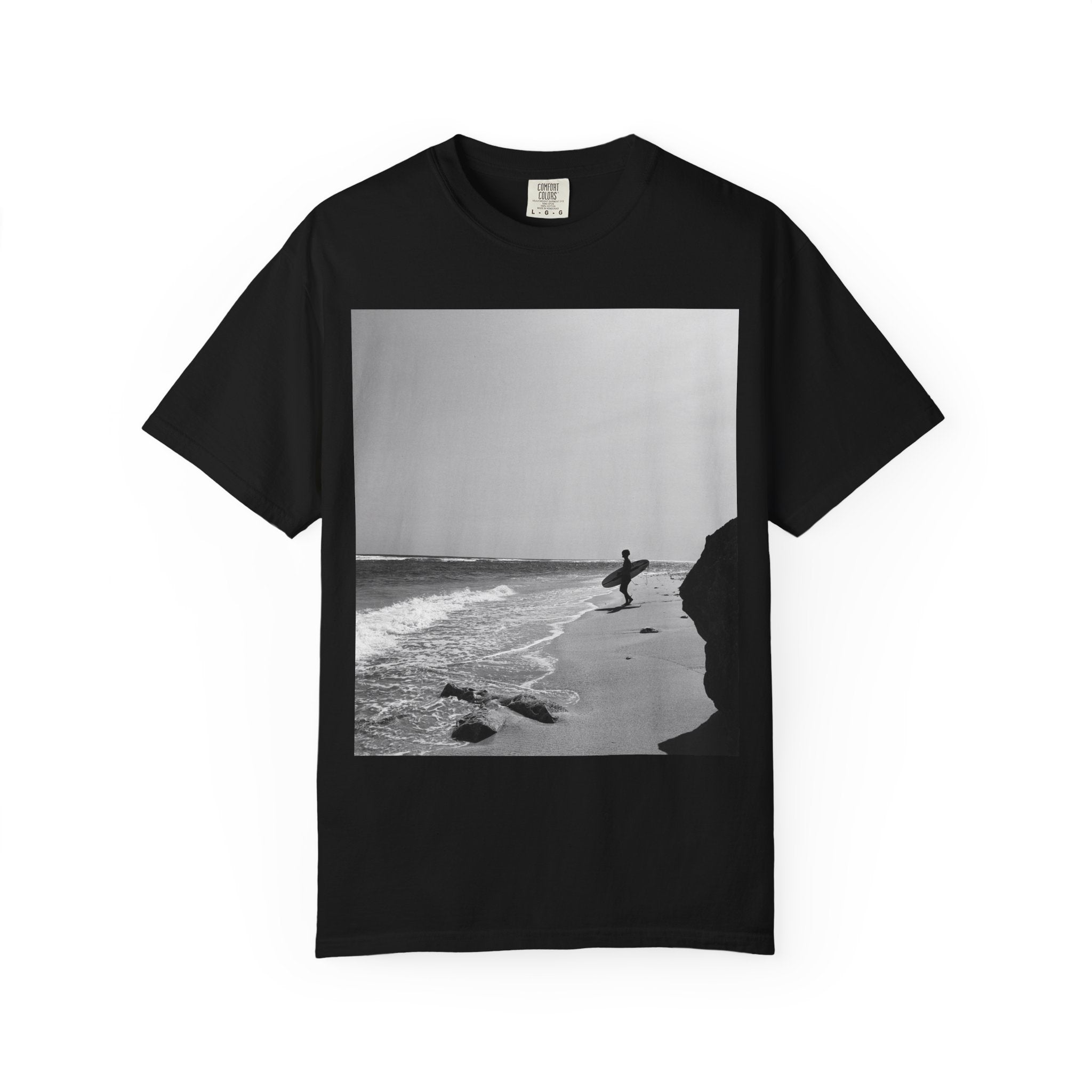 T-shirt unisexe Vintage Beach Vibes - Parfait pour les amateurs de surf, sorties décontractées, cadeau pour lui/elle, vêtements d'été, t-shirt graphique élégant