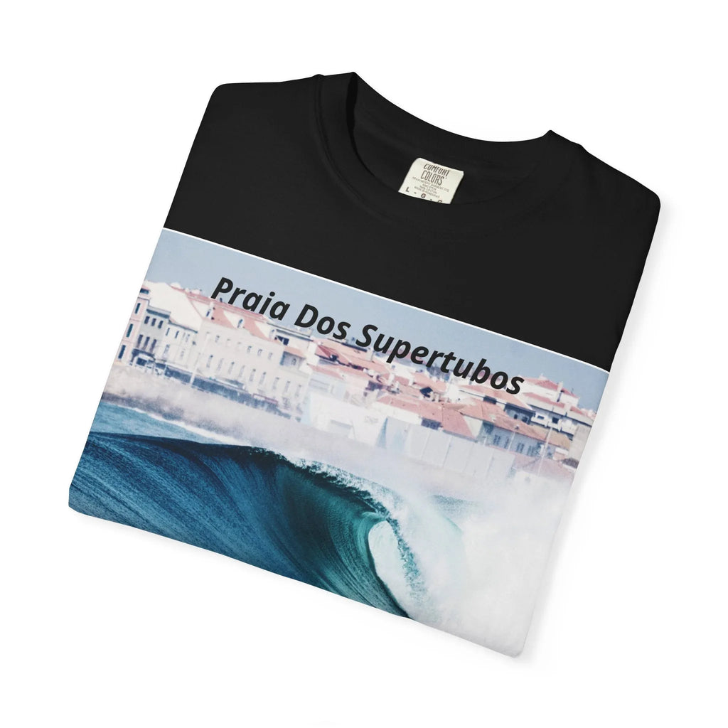 T-Shirt Surf Vibes Unisex - Praia Dos Supertubos Design Printify