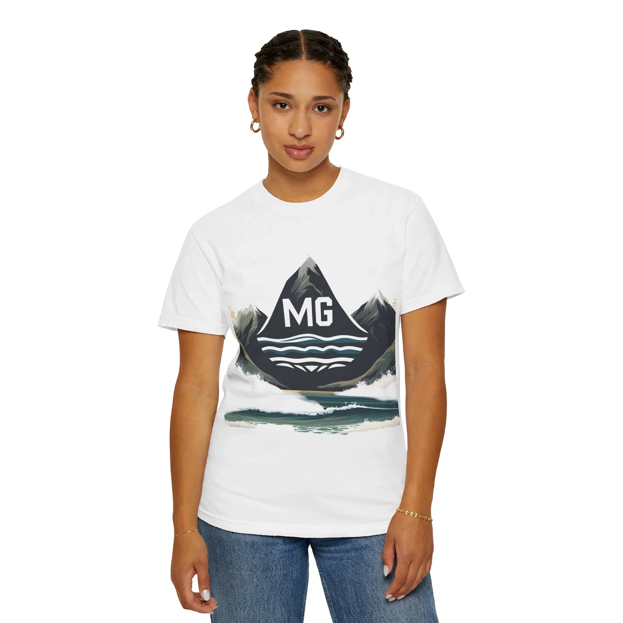 T-shirt unisexe Montagne et Mer