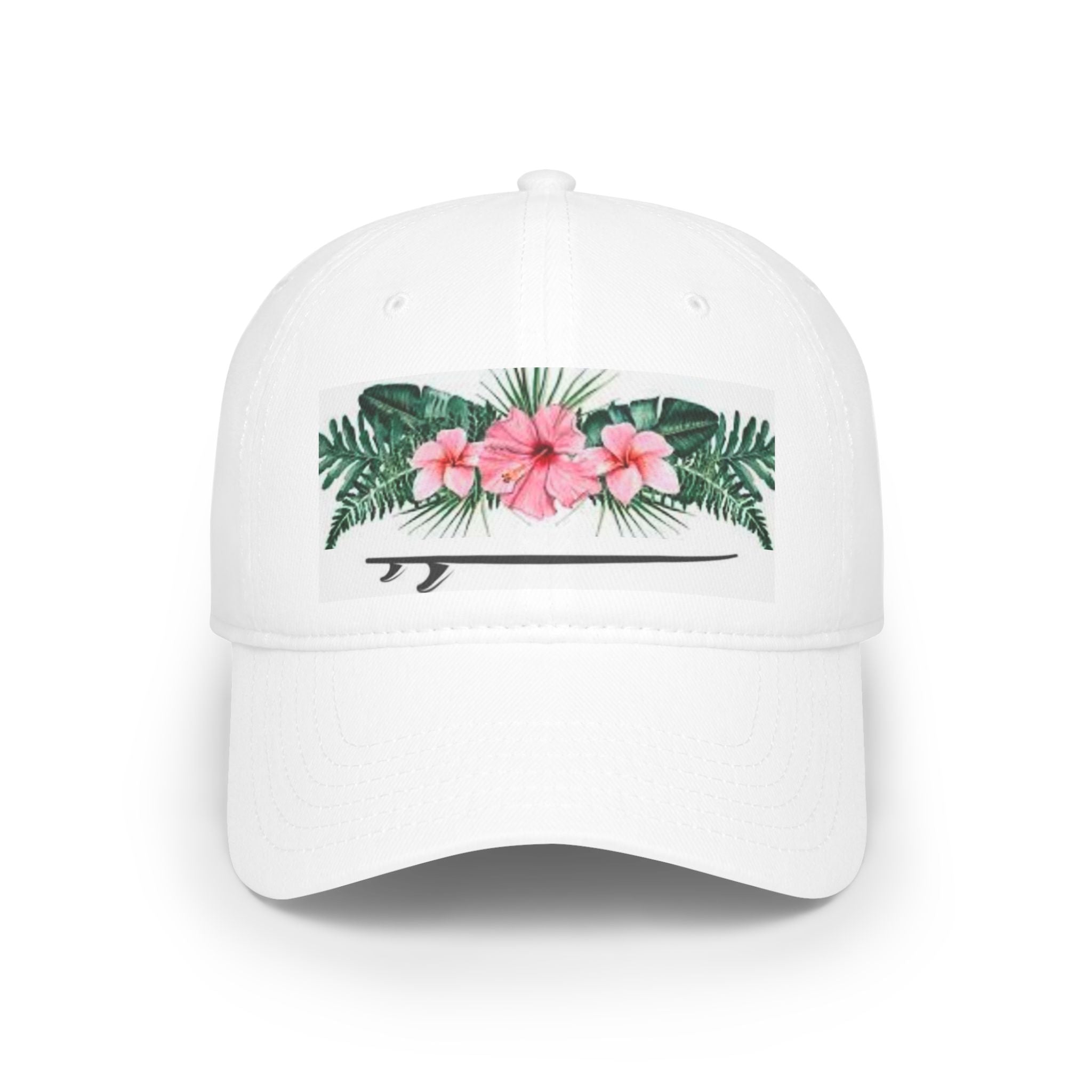 Casquette de baseball florale tropicale