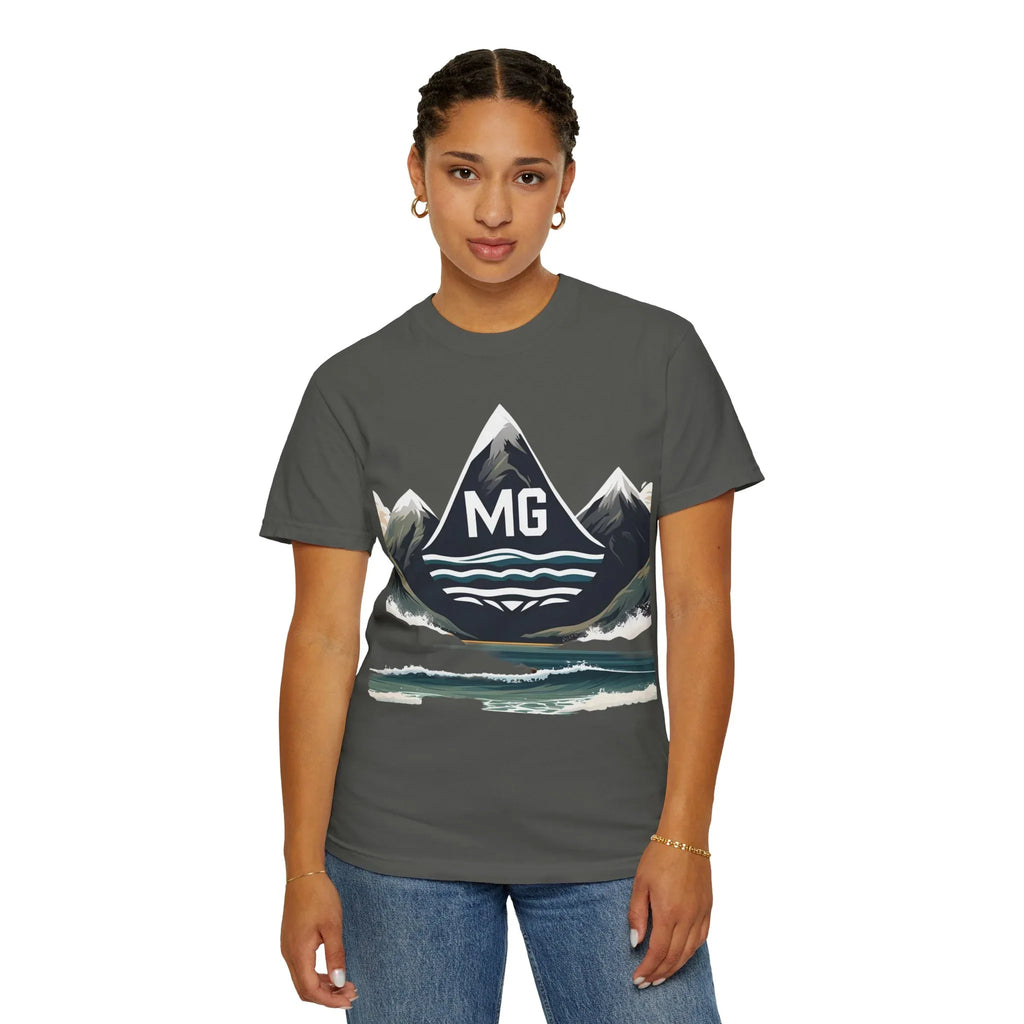 T-shirt unisexe Montagne et Mer